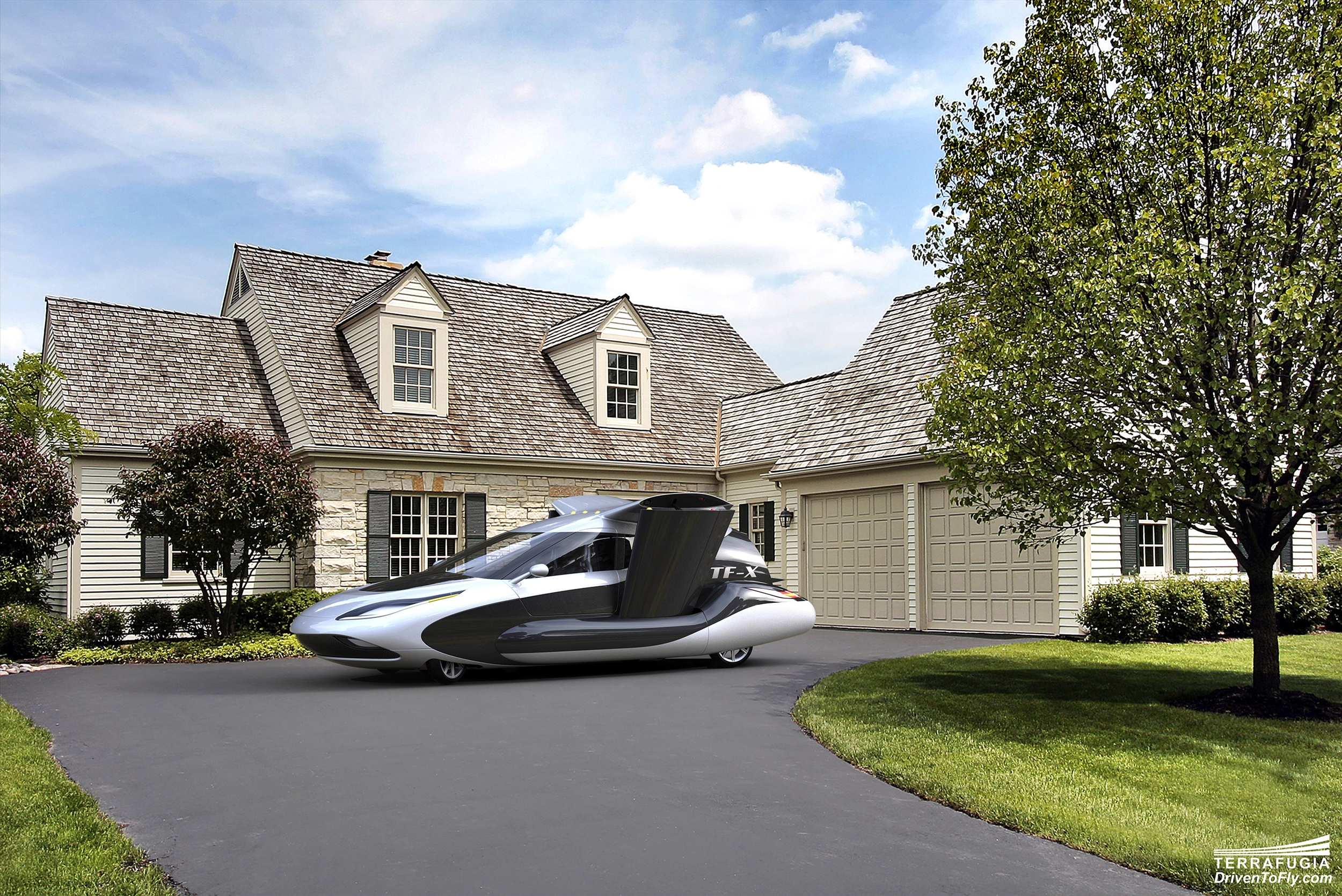 Terrafugia reveals new flying car