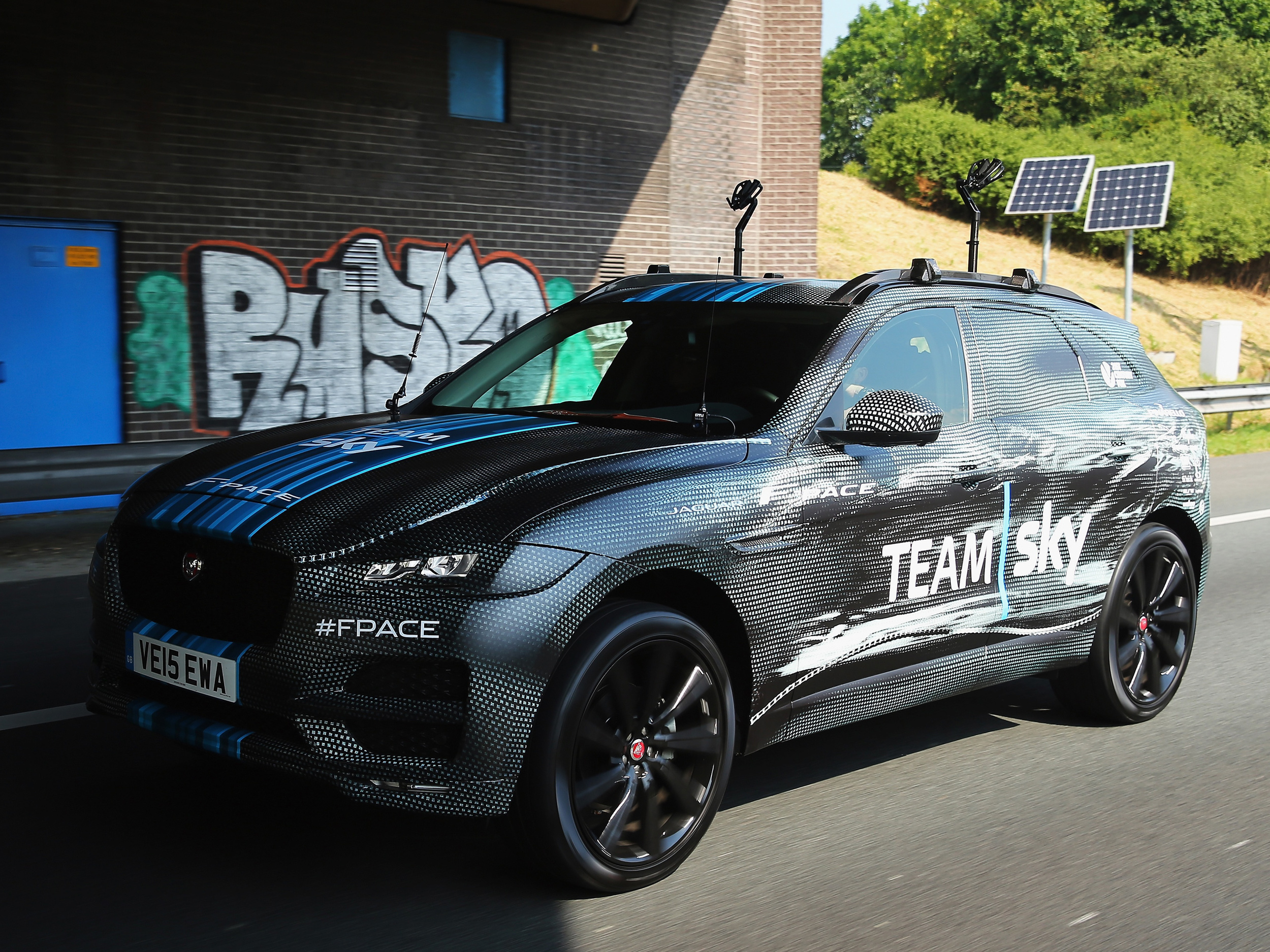 New Jaguar F-Pace breaks cover