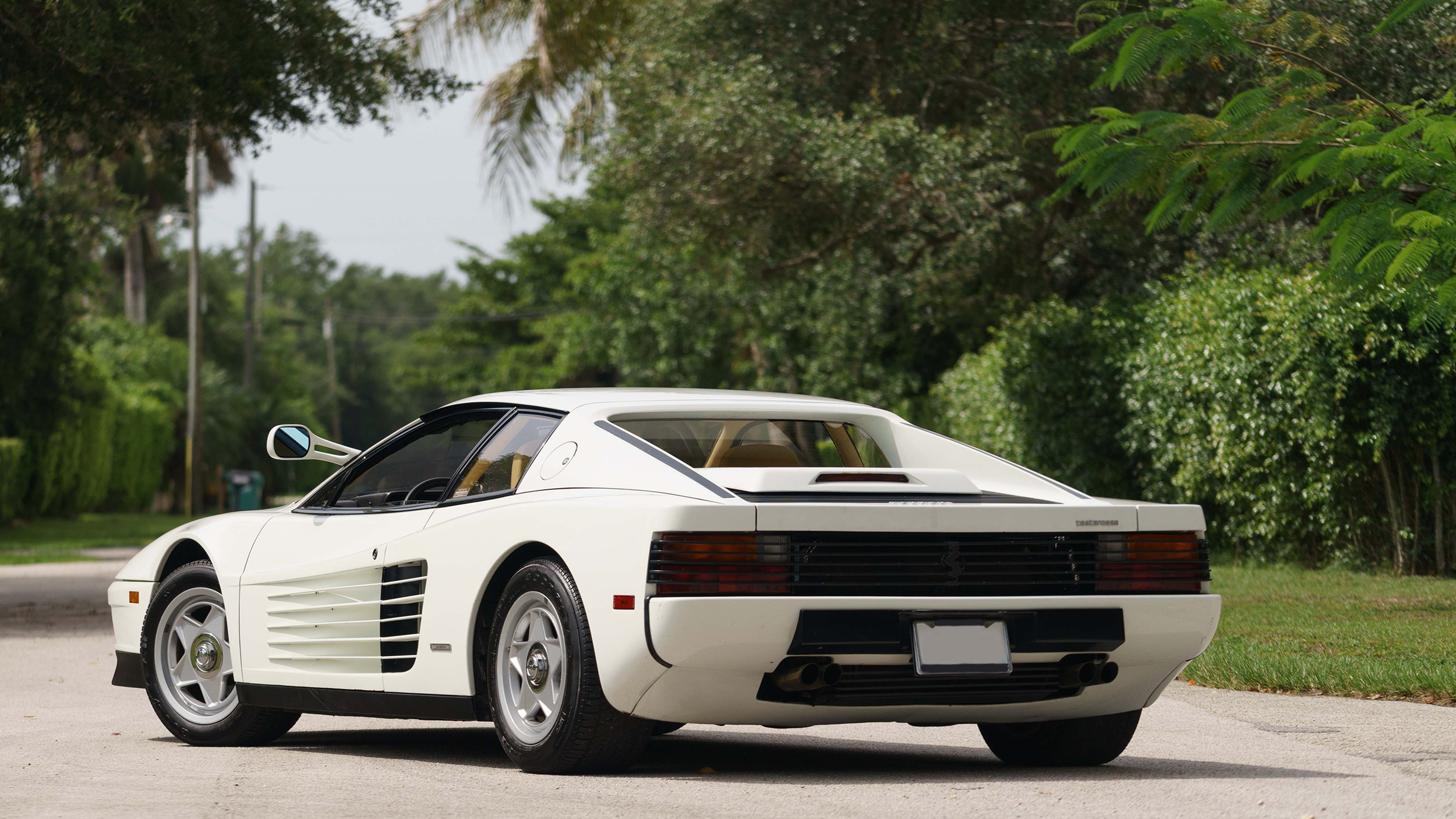 Miami Vice Ferrari Testarossa up for auction