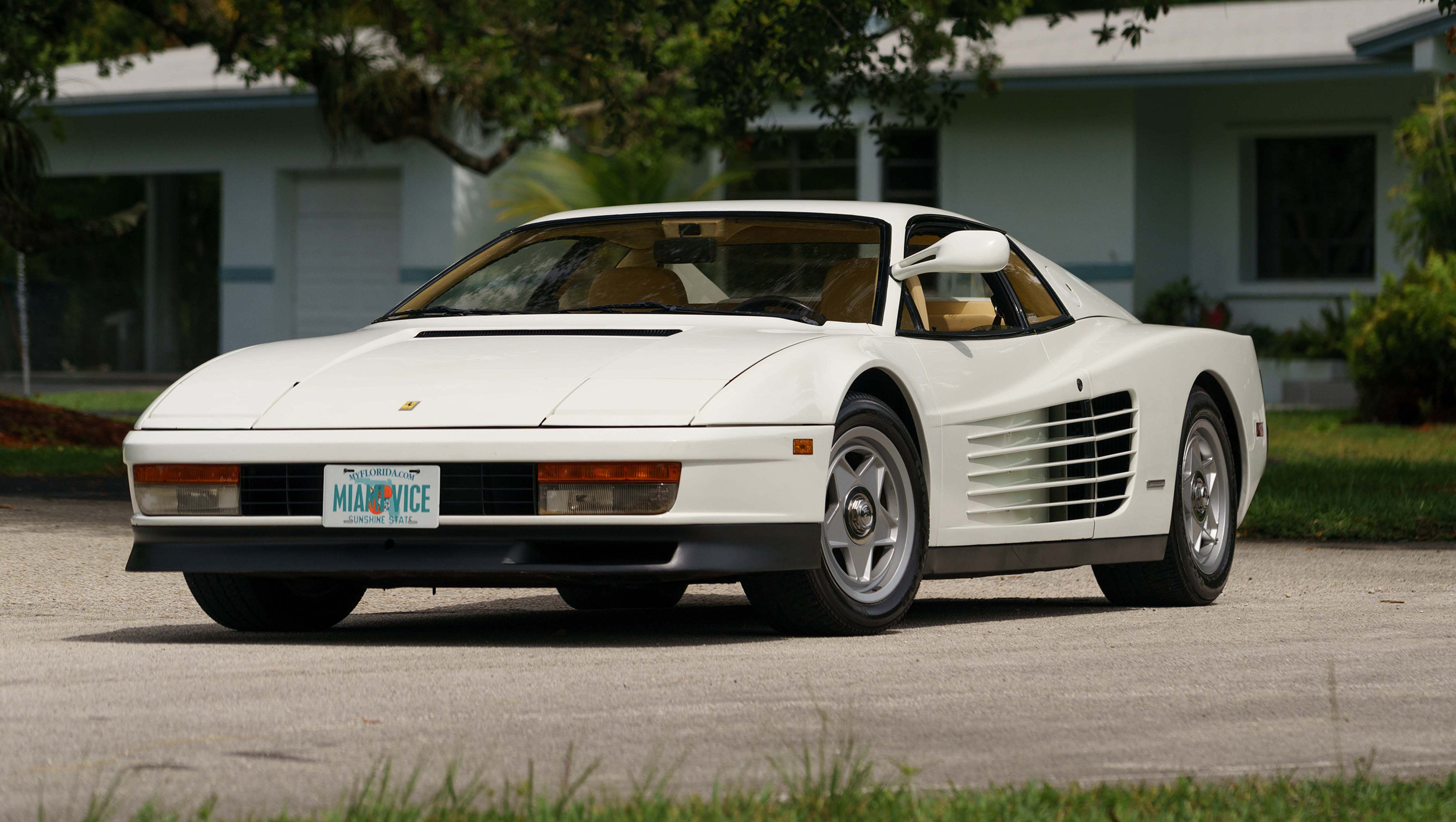 Miami Vice Ferrari Testarossa up for auction