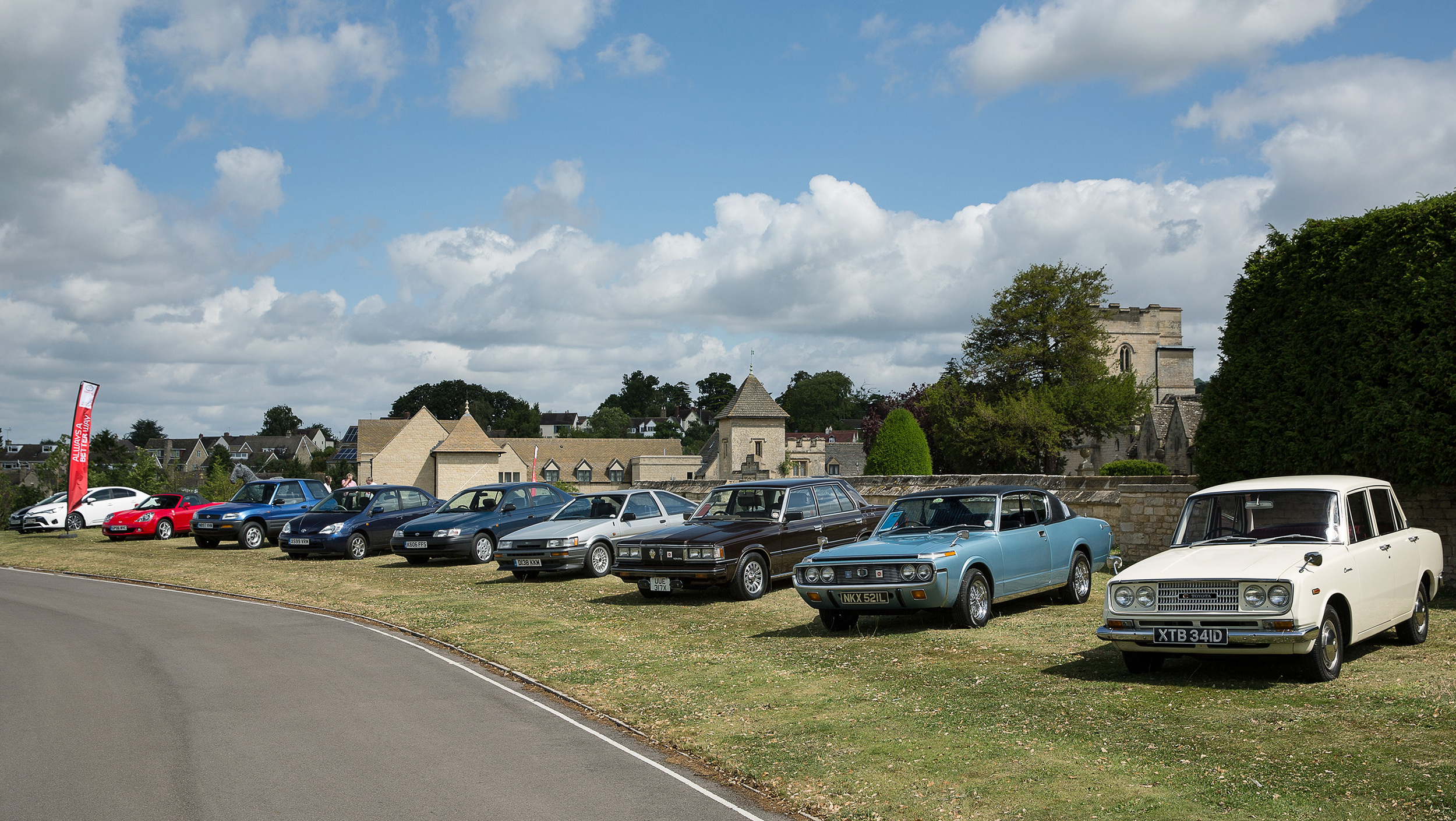 Toyota celebrates 50 years in the UK