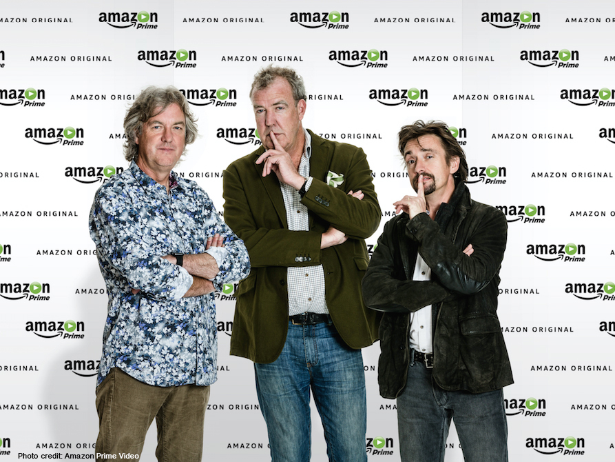 Amazon wins race to sign Clarkson, Hammond and May