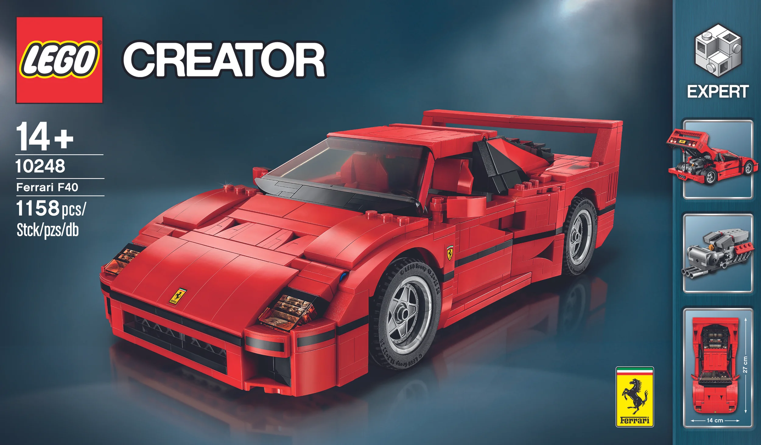 LEGO releases limited edition Ferrari F40