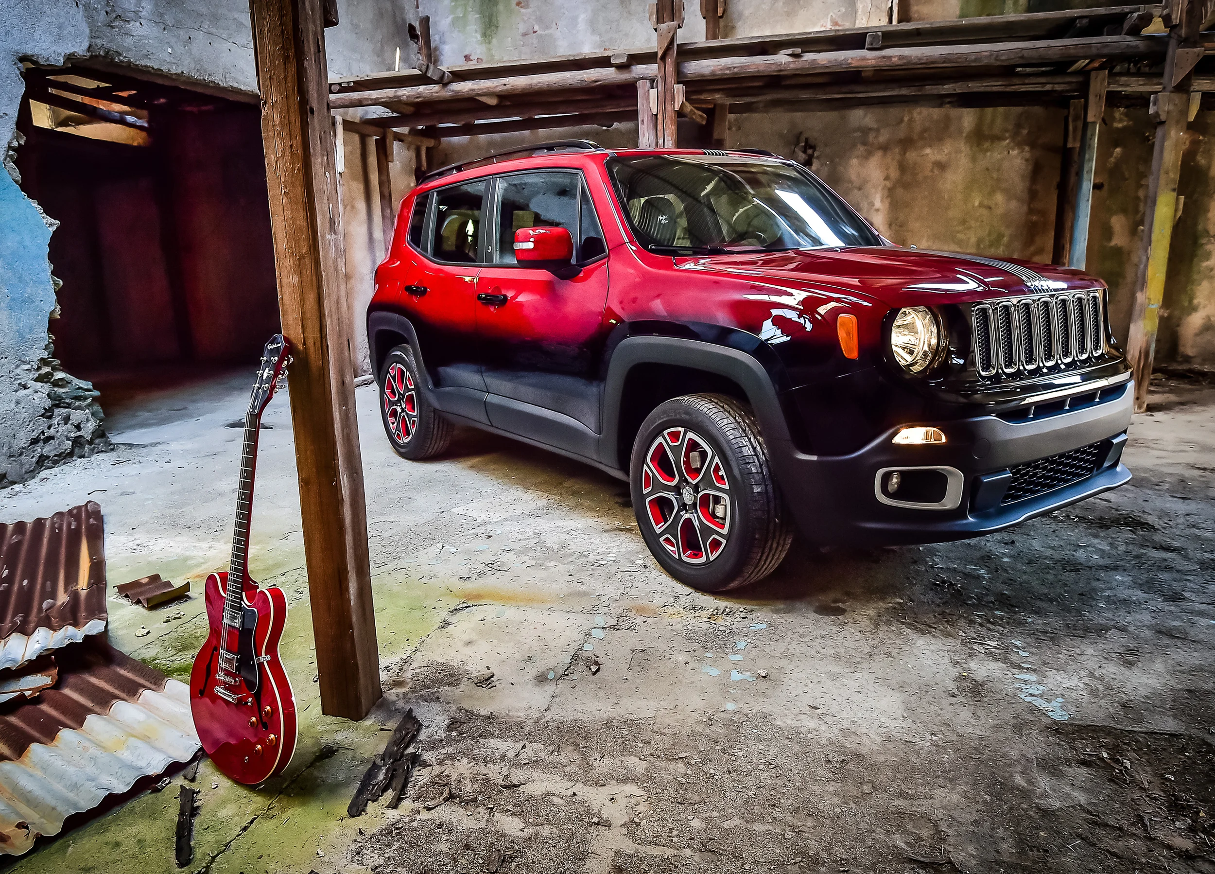 VIDEO: Jeep Renegade showcar in Montreux