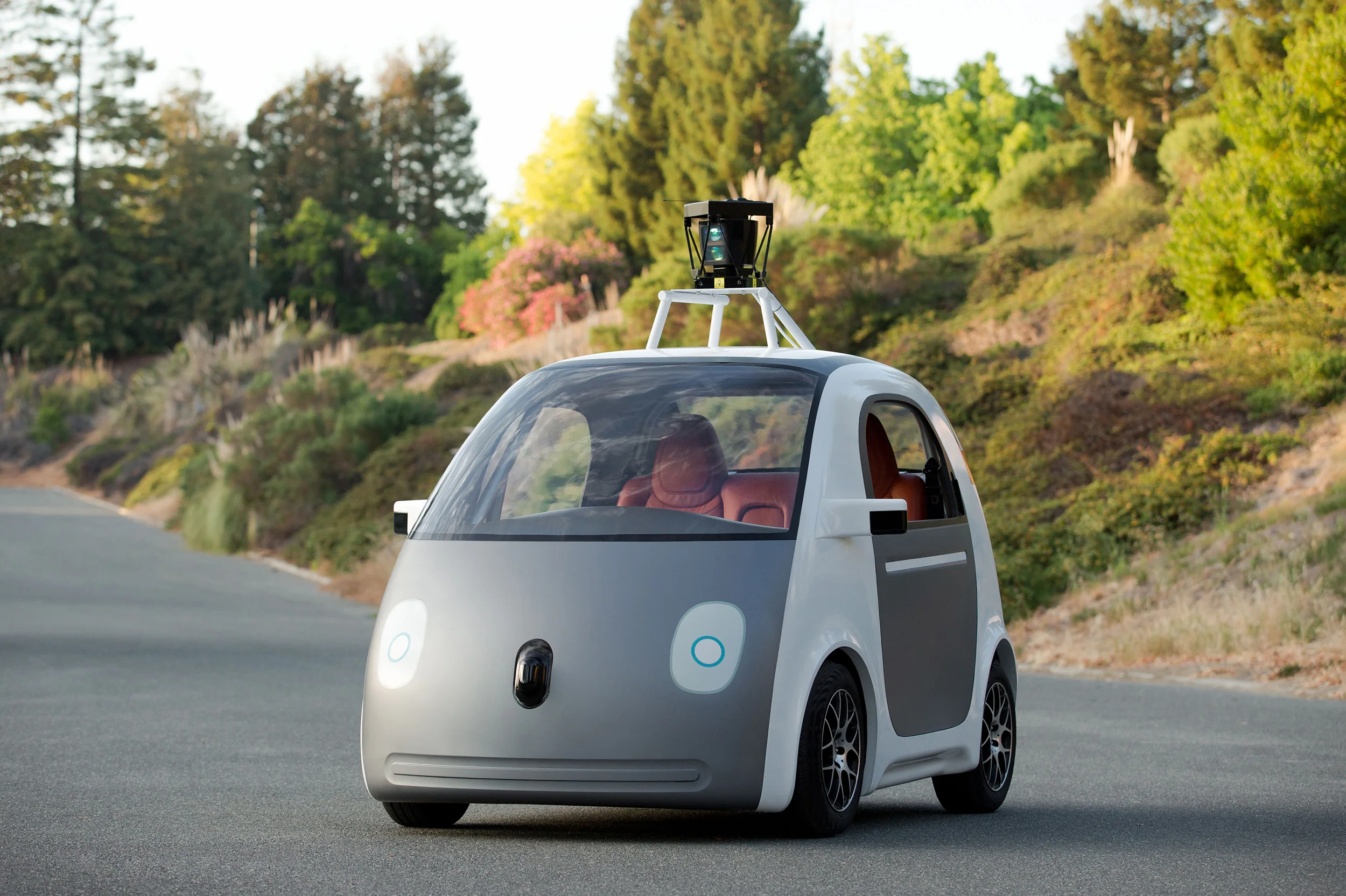 VIDEO: Google self-driving car tested on the streets of California