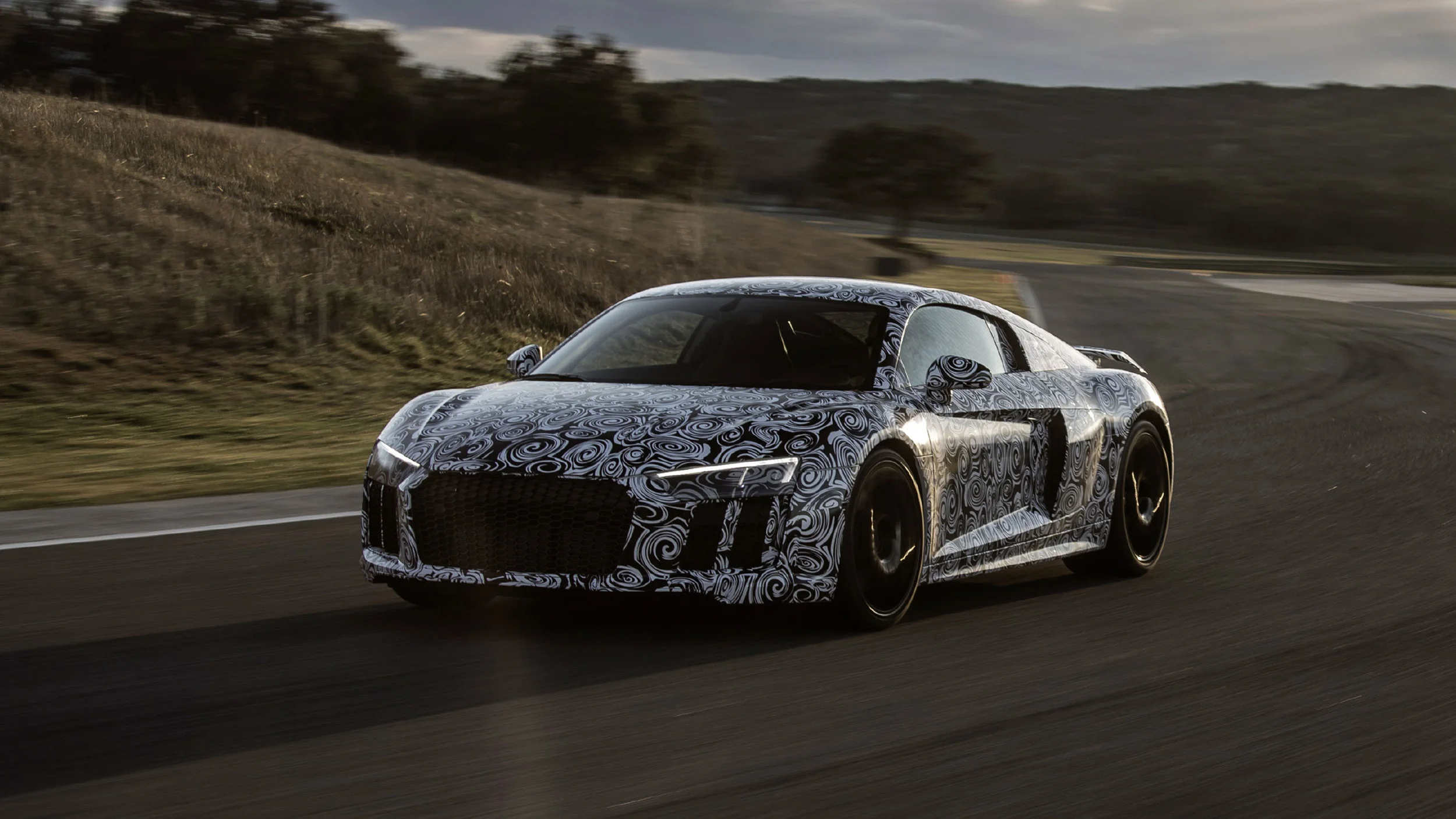 VIDEO: Audi R8 Prototype hits test track 