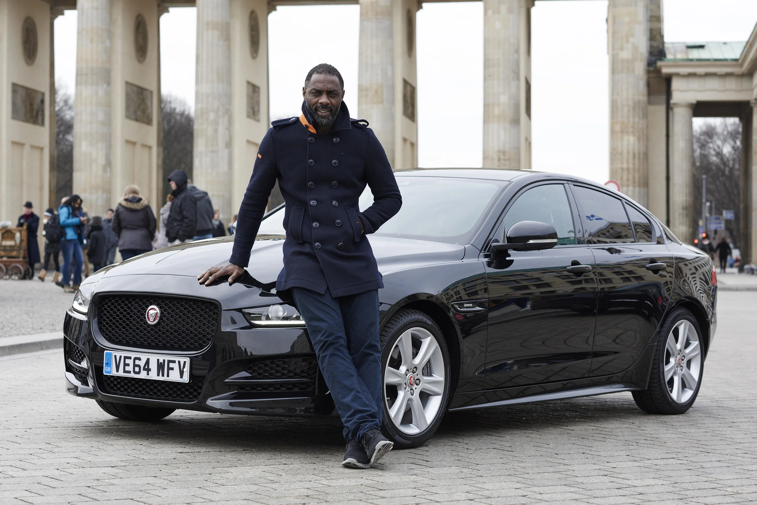 VIDEO: Idris Elba on Jaguar XE Euro road trip