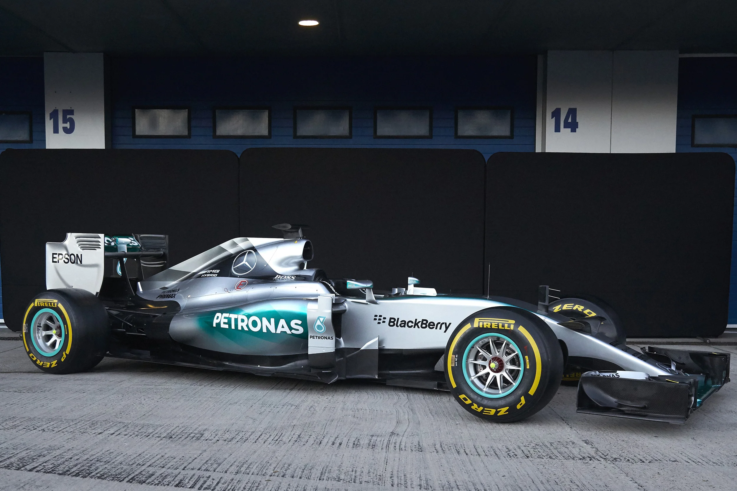 VIDEO: Lewis Hamilton tests new Mercedes W06