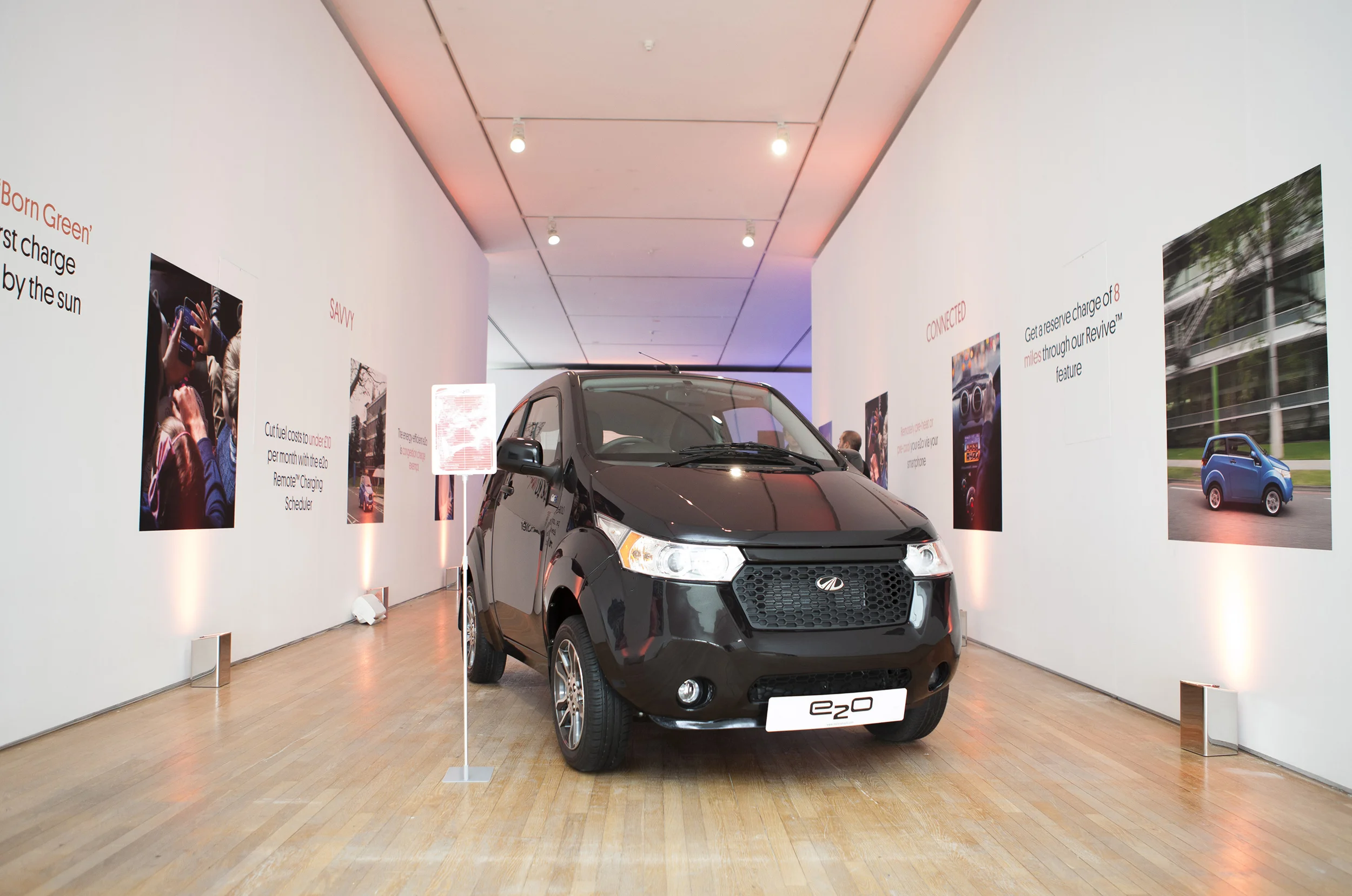 VIDEO: Mahindra launches electric car into the UK e2o