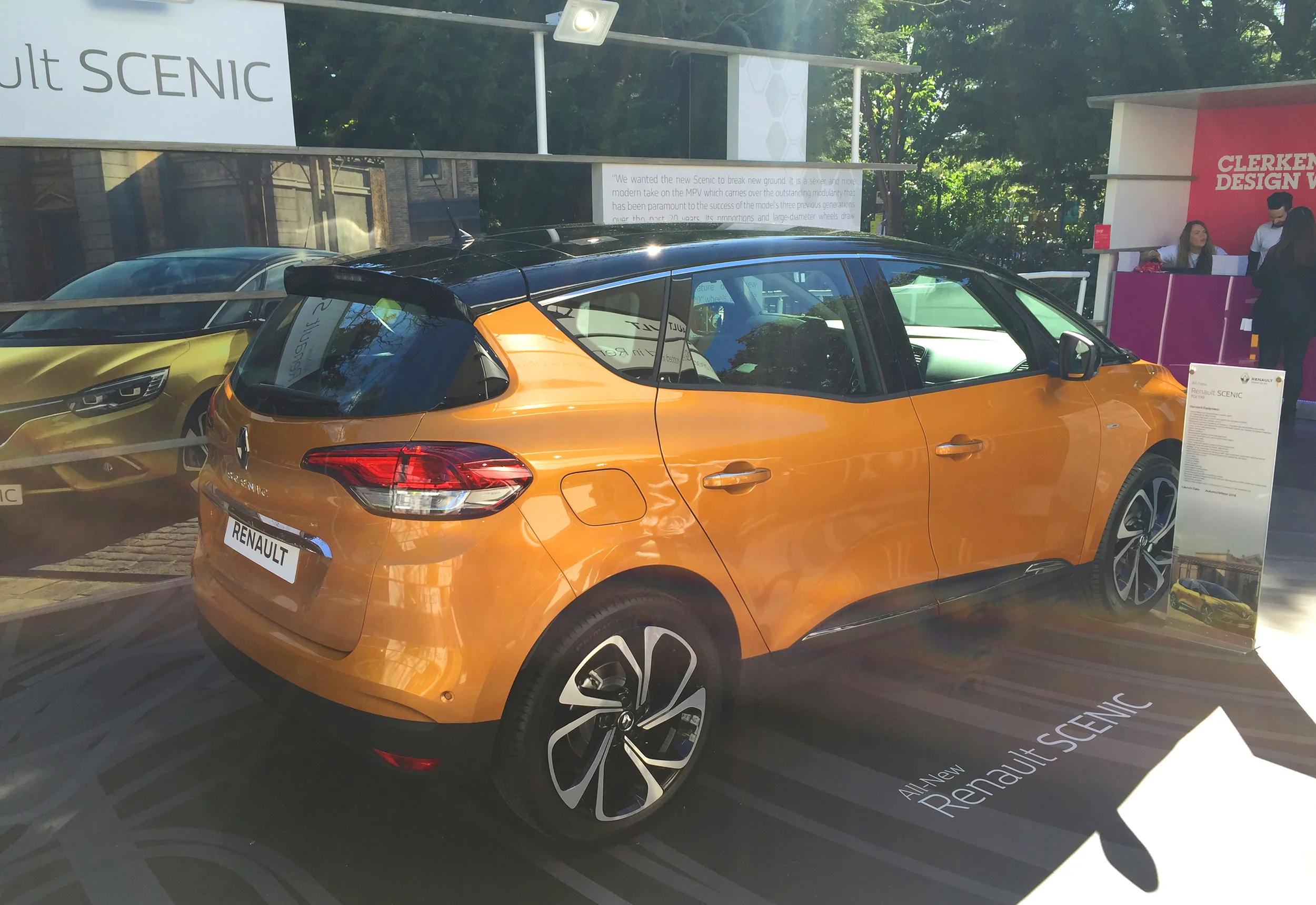 VIDEO: UK debut for Renault Scenic at London’s Clerkenwell Design Week