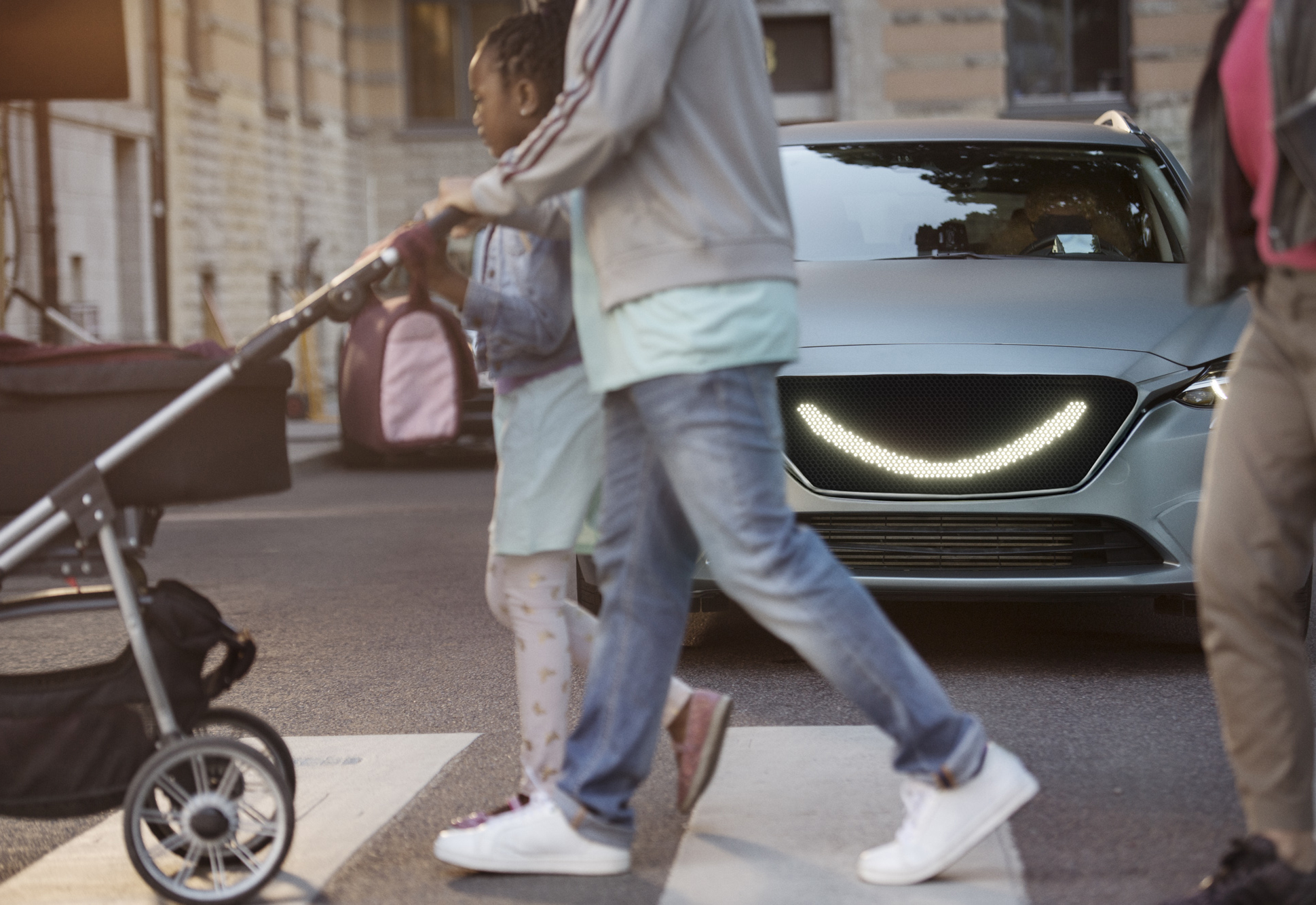 10 - The Smiling Car allows people to communicate in the way they are used to, instead of taking an unnecessary detour via technology.jpg