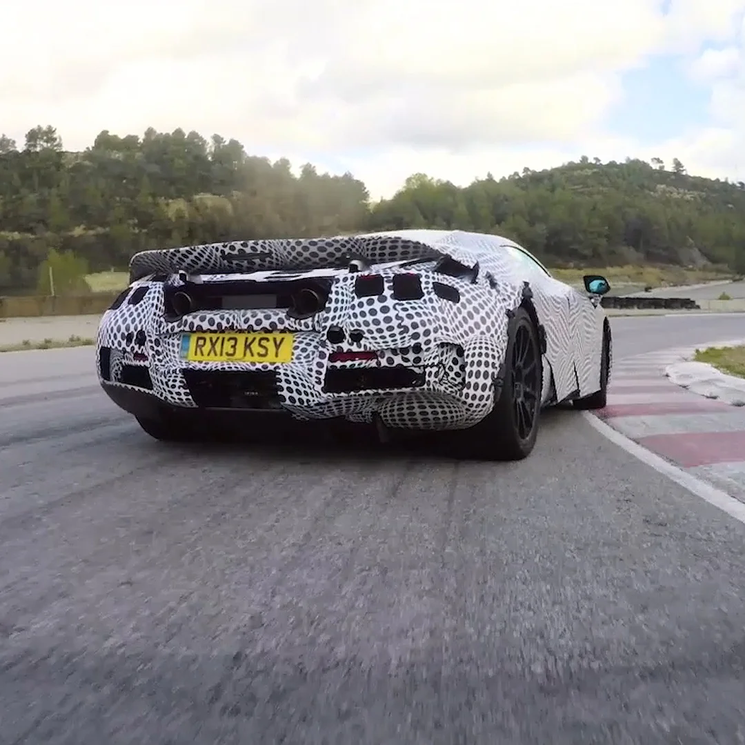 VIDEO: New McLaren Super Series model breaks cover