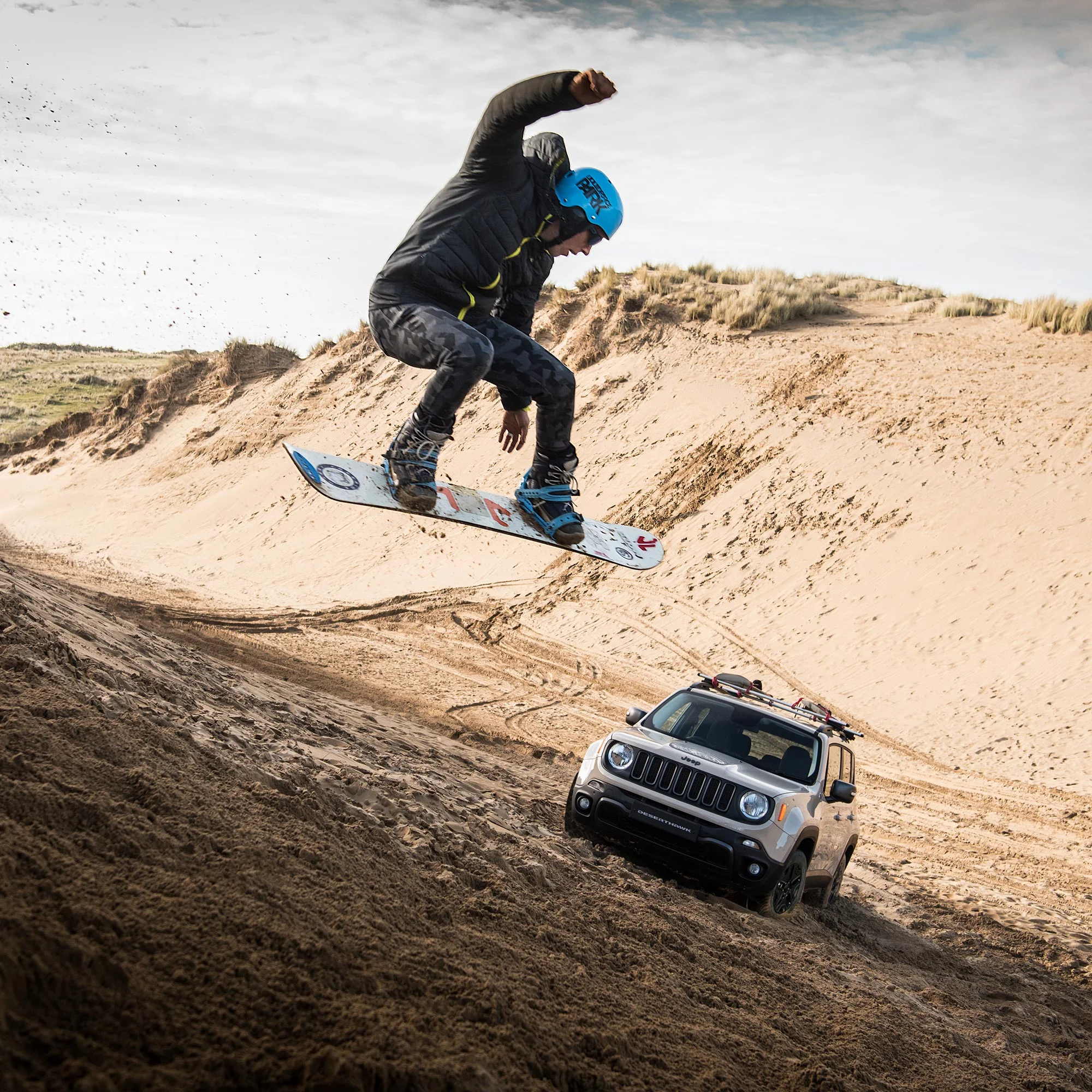VIDEO: Jeep launches ‘Desert Hawk’ Renegade on the Dunes