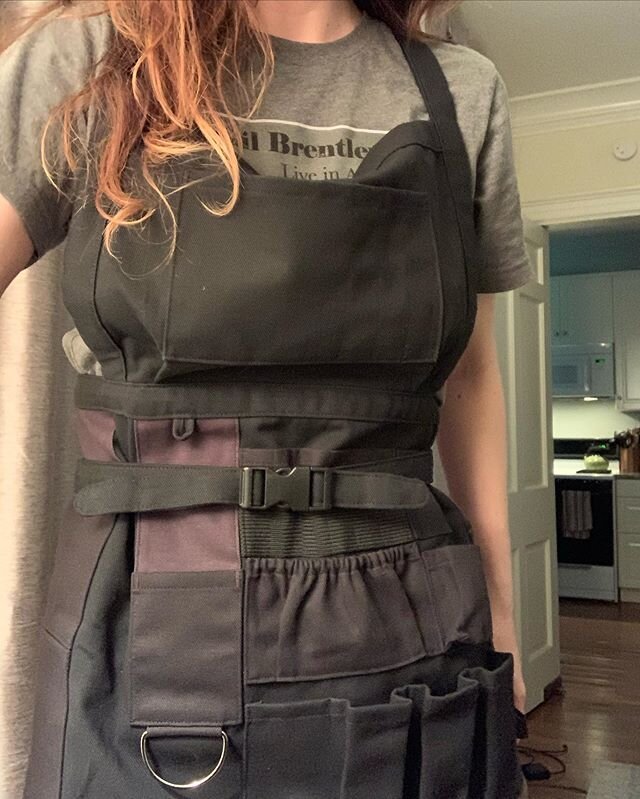 I got a new work apron yesterday! Can&rsquo;t wait to get back to work!
