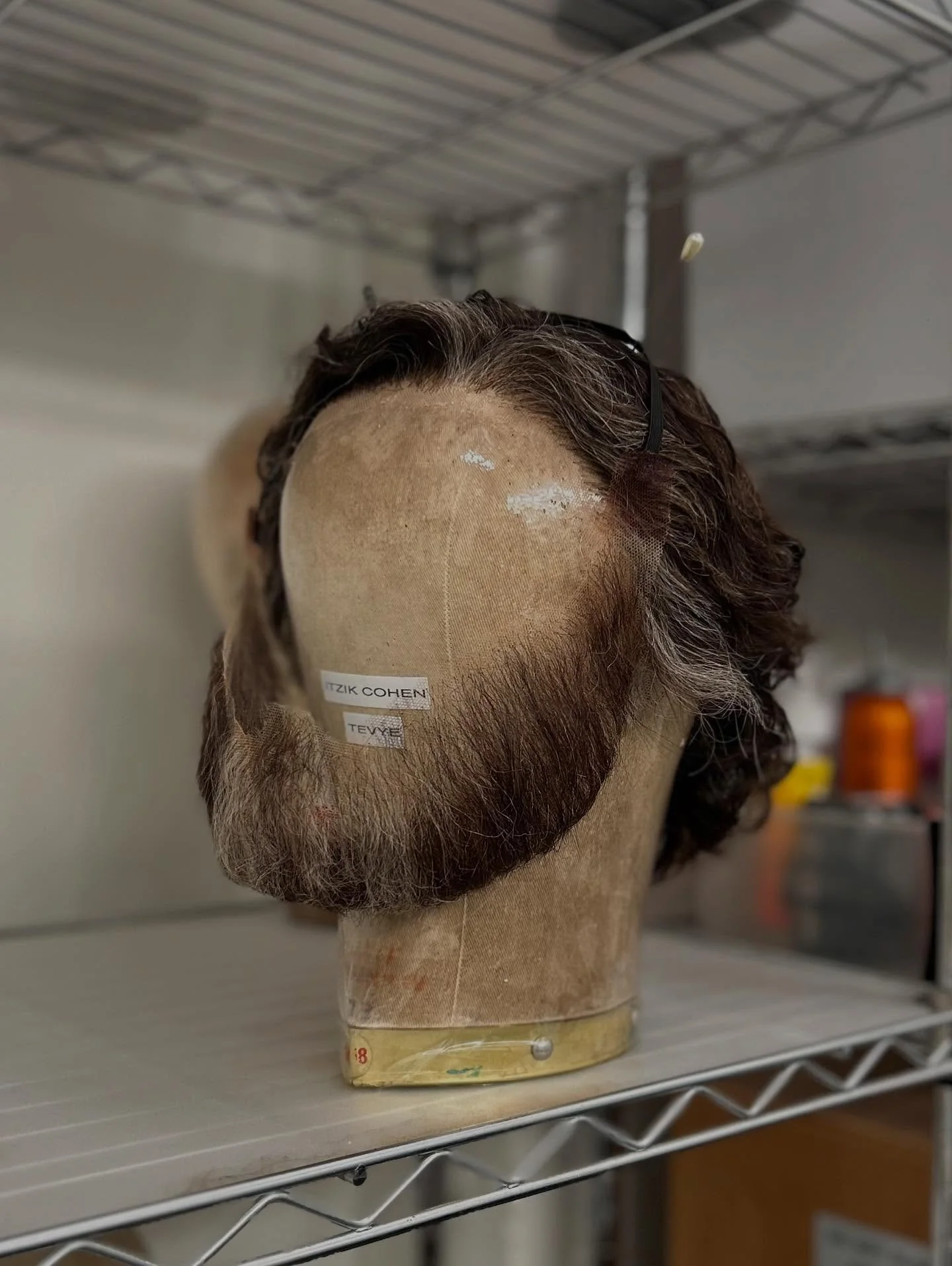 #wig #wigdesign #beard #lacebeard #customlacebeard #customfrontedwig #wigdesign #wigdesigner #fiddlerontheroof #alliancetheatre #atlantaopera