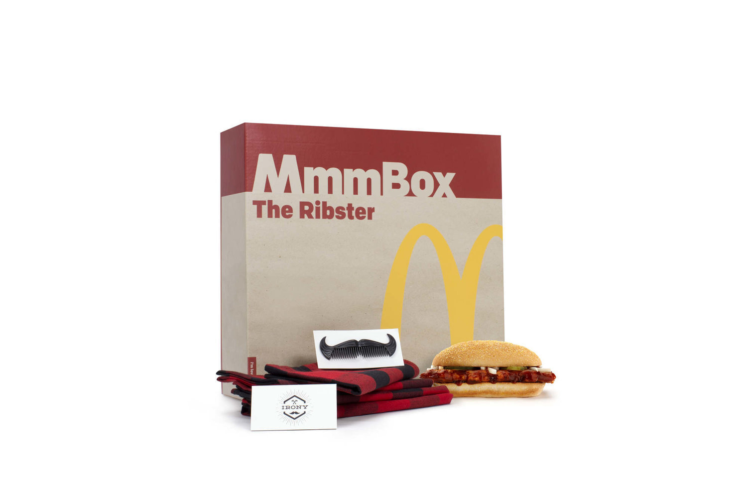   The McRibster  An alternative for non-mainstream tastebuds. 