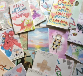 Memory books created by Murray women for their children.