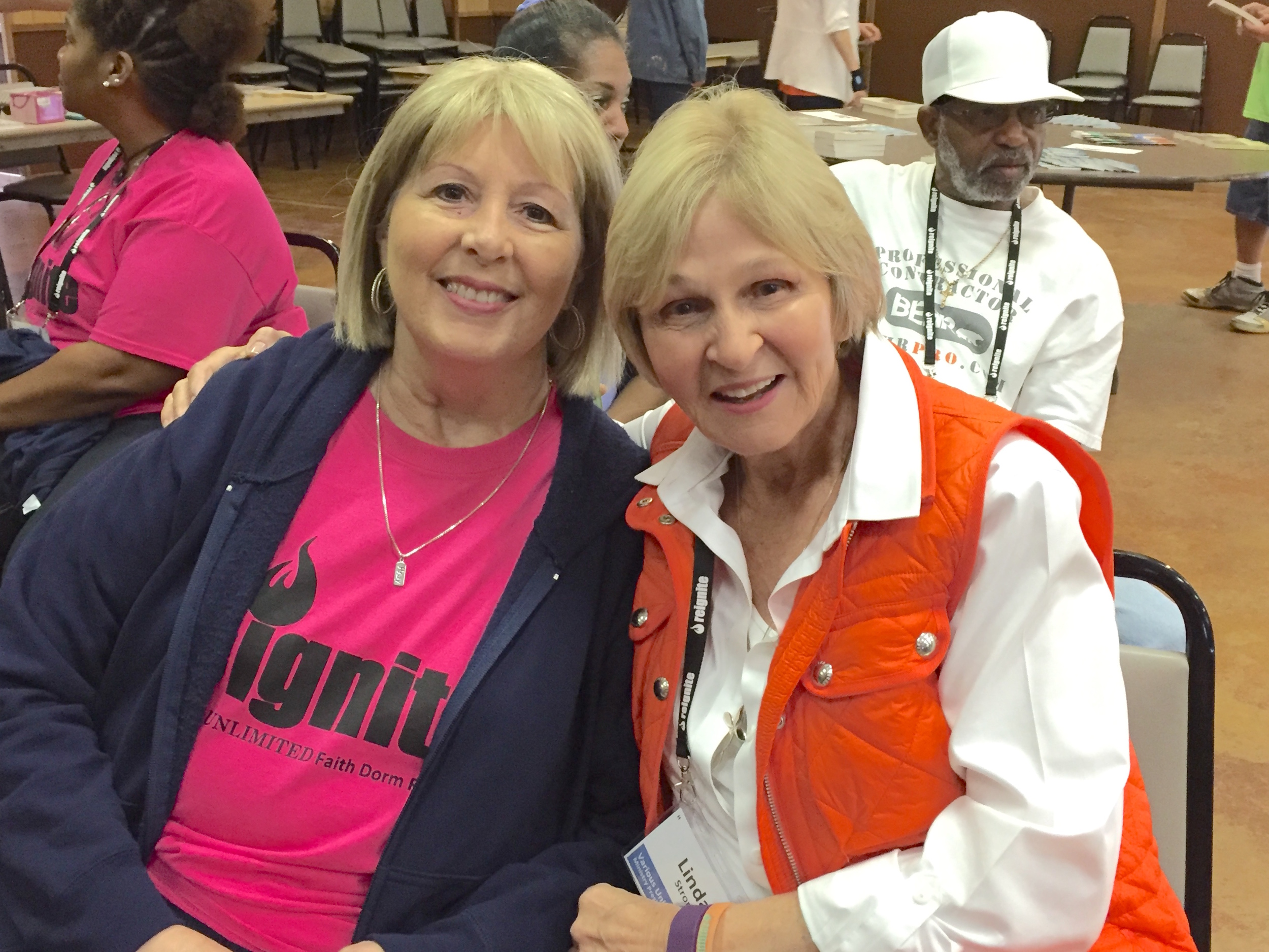 Carla Hooten, Director of Reentry, and Linda Strom