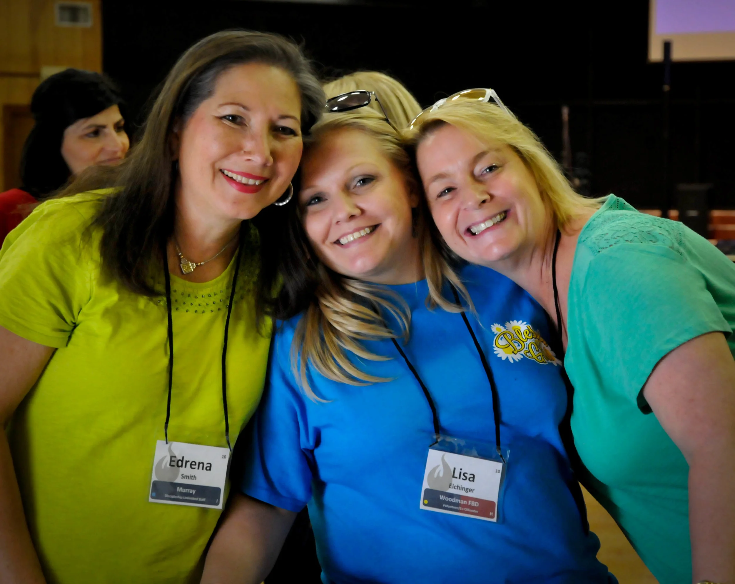 Edrena, Lisa, and Jean