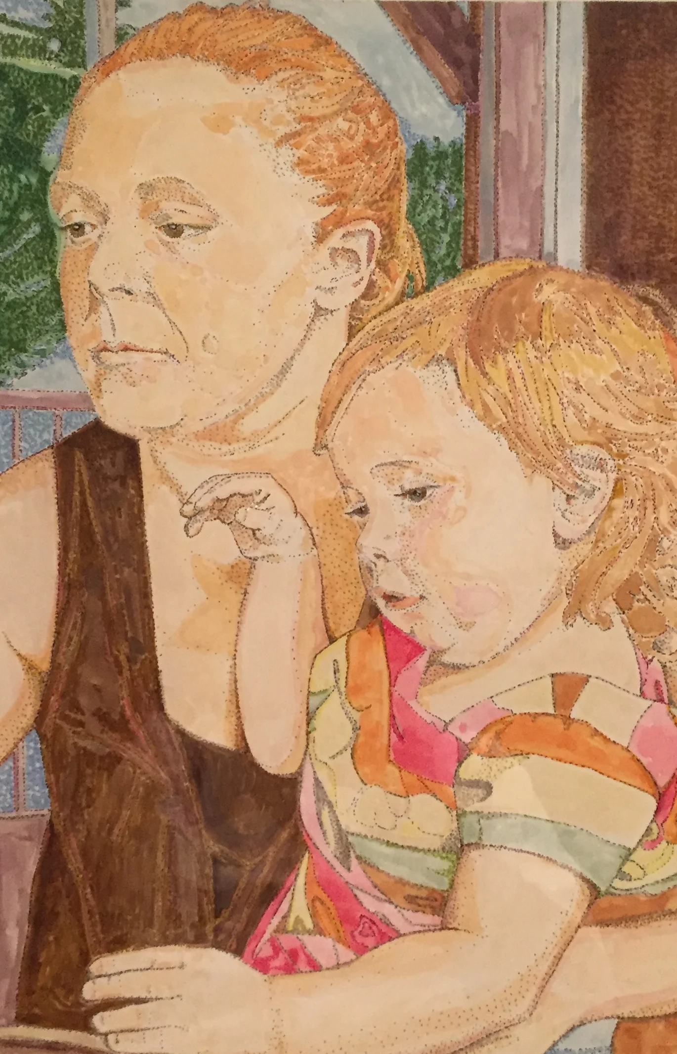  Cantor Girls  11" x 17"&nbsp; 