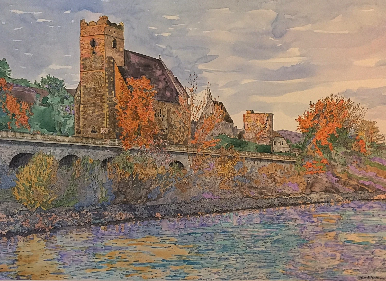  Wachau Valley  26" x 18" 