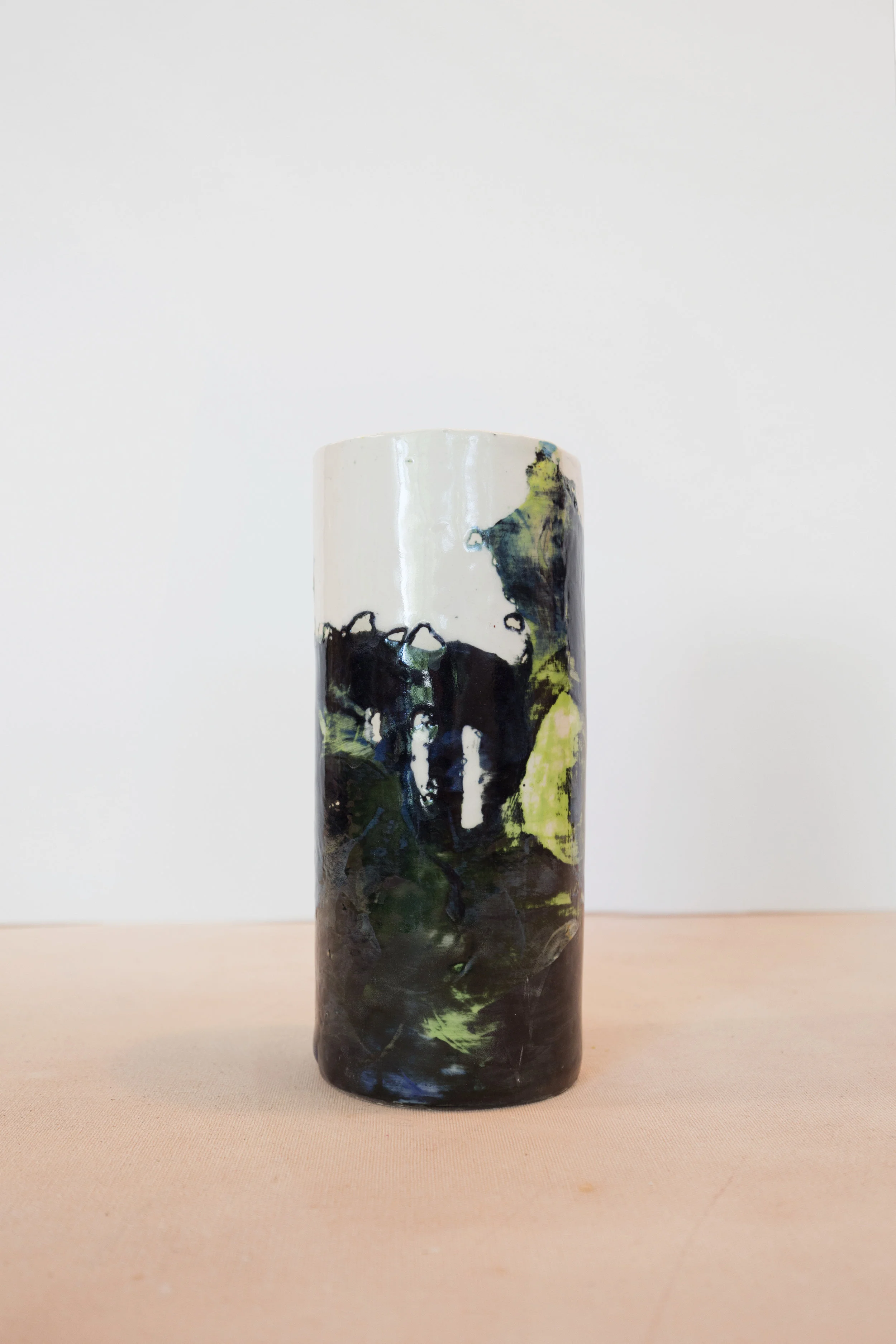 Ceramic Vase made with residents of the Perley and Rideau Veterans’ Health Centre (Ottawa, On), 2019