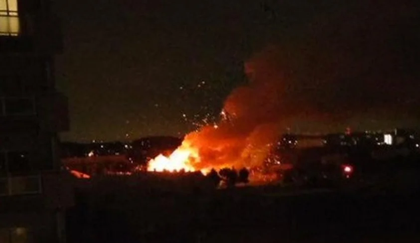 Massive Explosion at U.S Military Base in Sagamihara, Japan