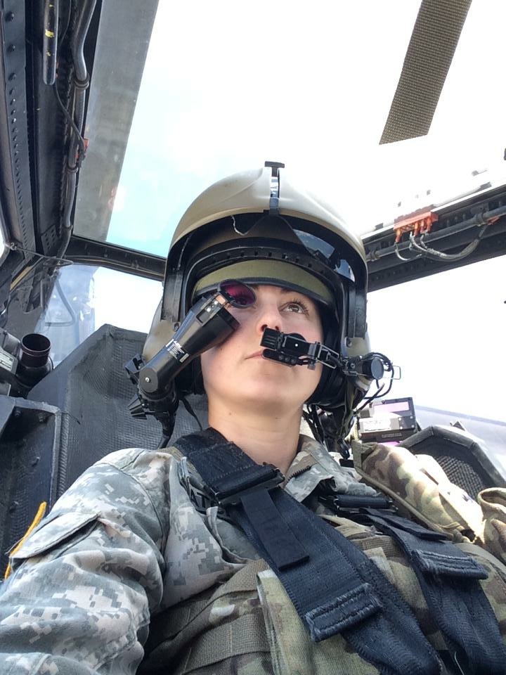 Female Apache Pilot