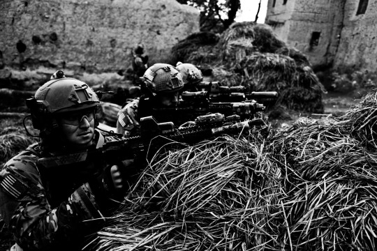 U.S Army Rangers from the 75th Ranger Regiment