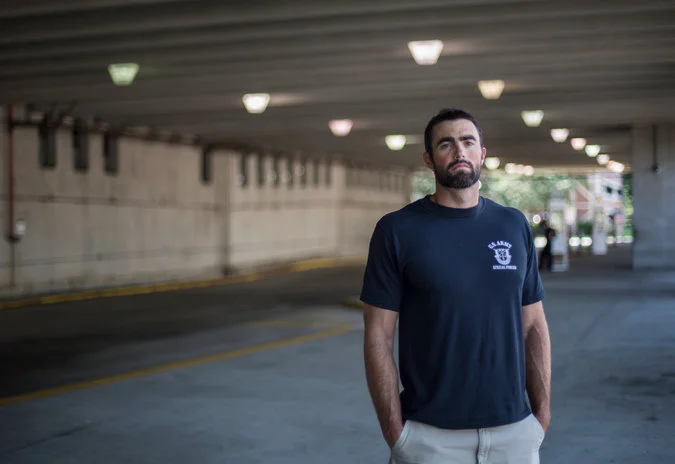 Dan Quinn was relieved of his Special Forces command after a fight with a U.S.-backed militia leader who had a boy as a sex slave chained to his bed. CreditKirsten Luce for The New York Times