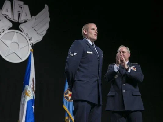 Airman 1st Class Spencer Stone stabbed in chest