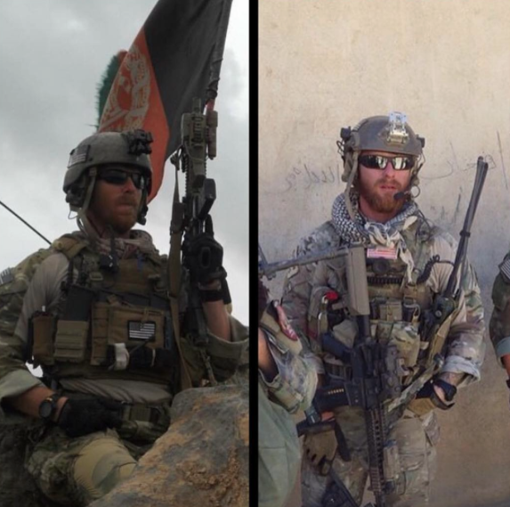 Jared and his Twin Brother serving in their respective units. 
