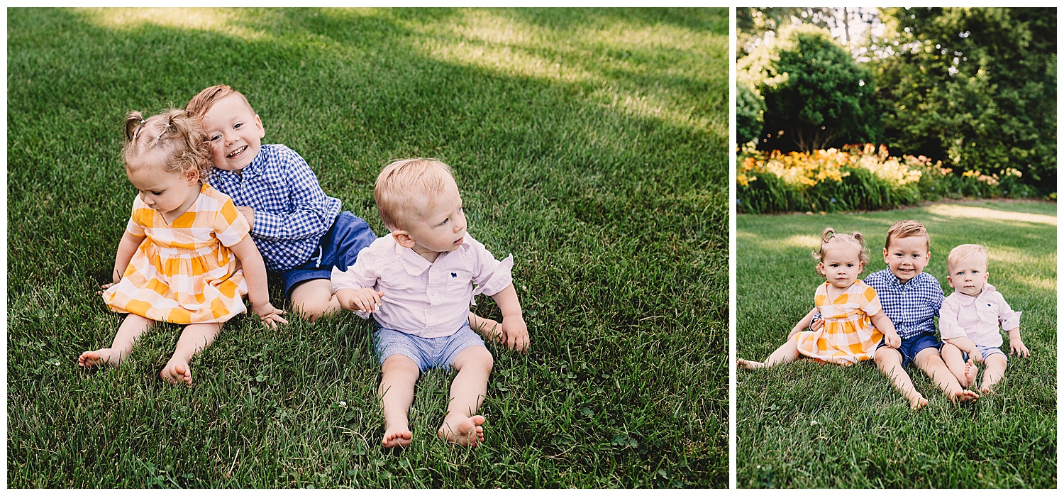  The boys are from Michigan, so it’s all snuggles from Reid when he gets to see cousin Leighton. So sweet!  