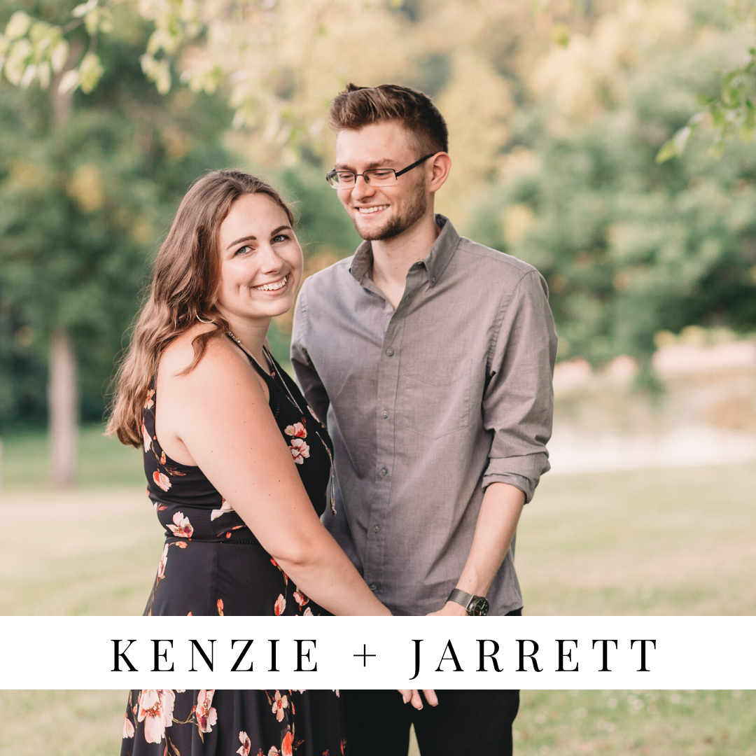 Kenzie + Jarrett / an evening engagement shoot at Oak Hill Weddings in Apple River, Illinois