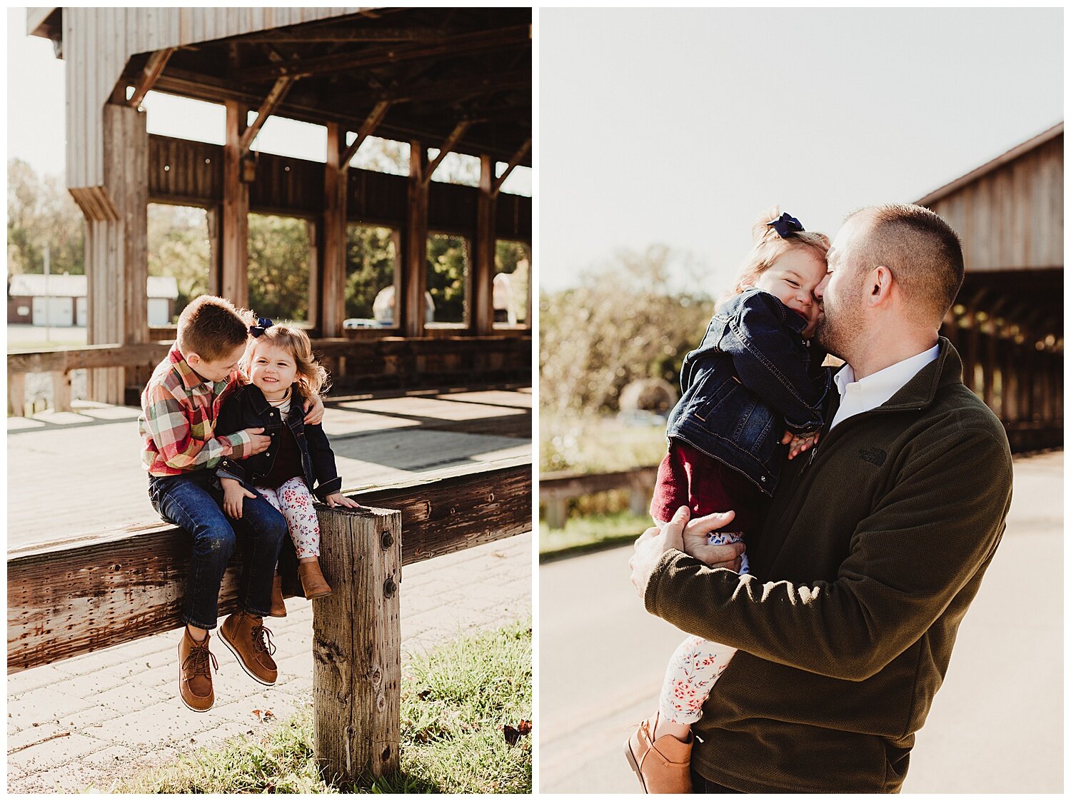  Both of these shots make me smile! But that sweet daddy daughter one… gah, adorable. 
