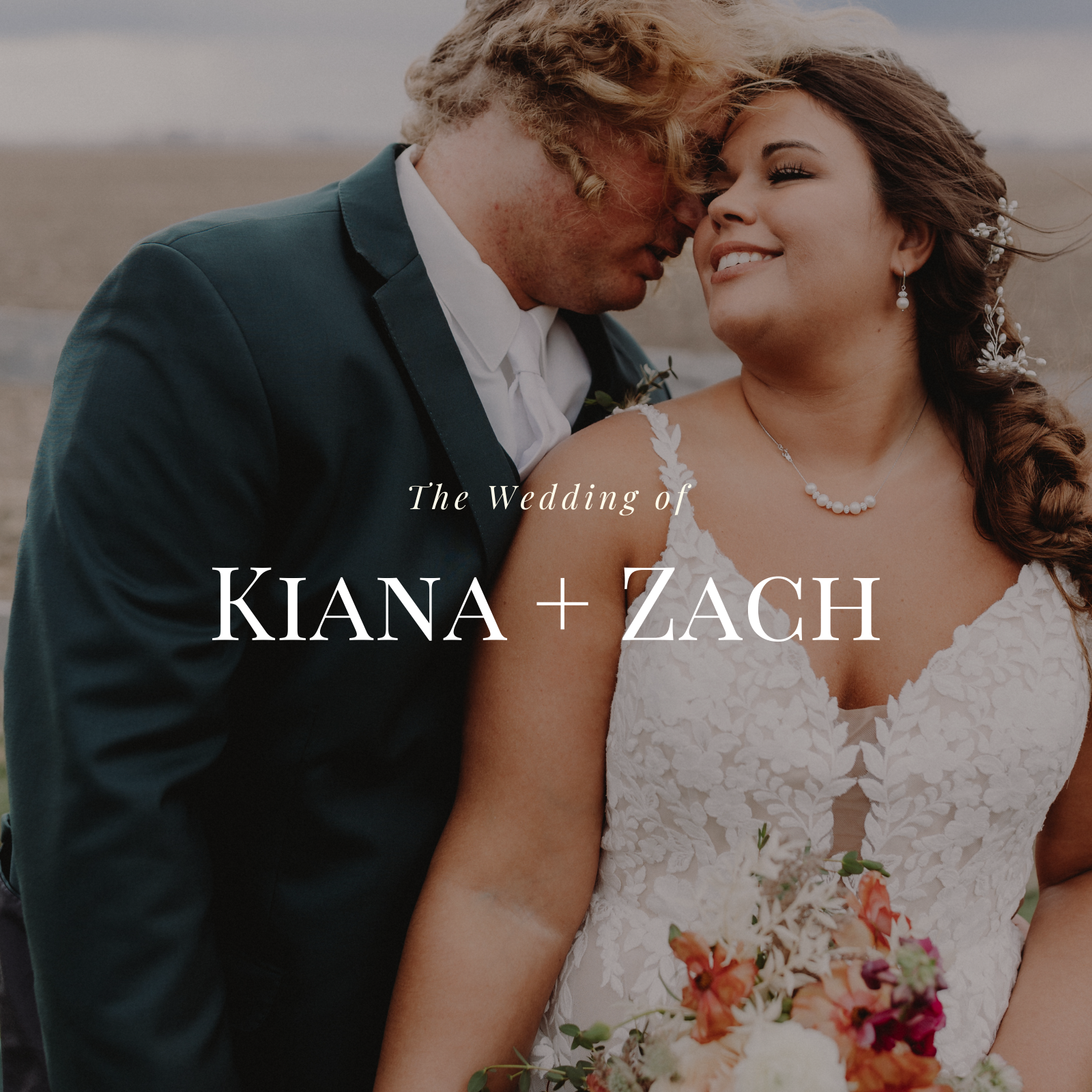Kiana + Zach / an April wedding in Eastern Iowa 