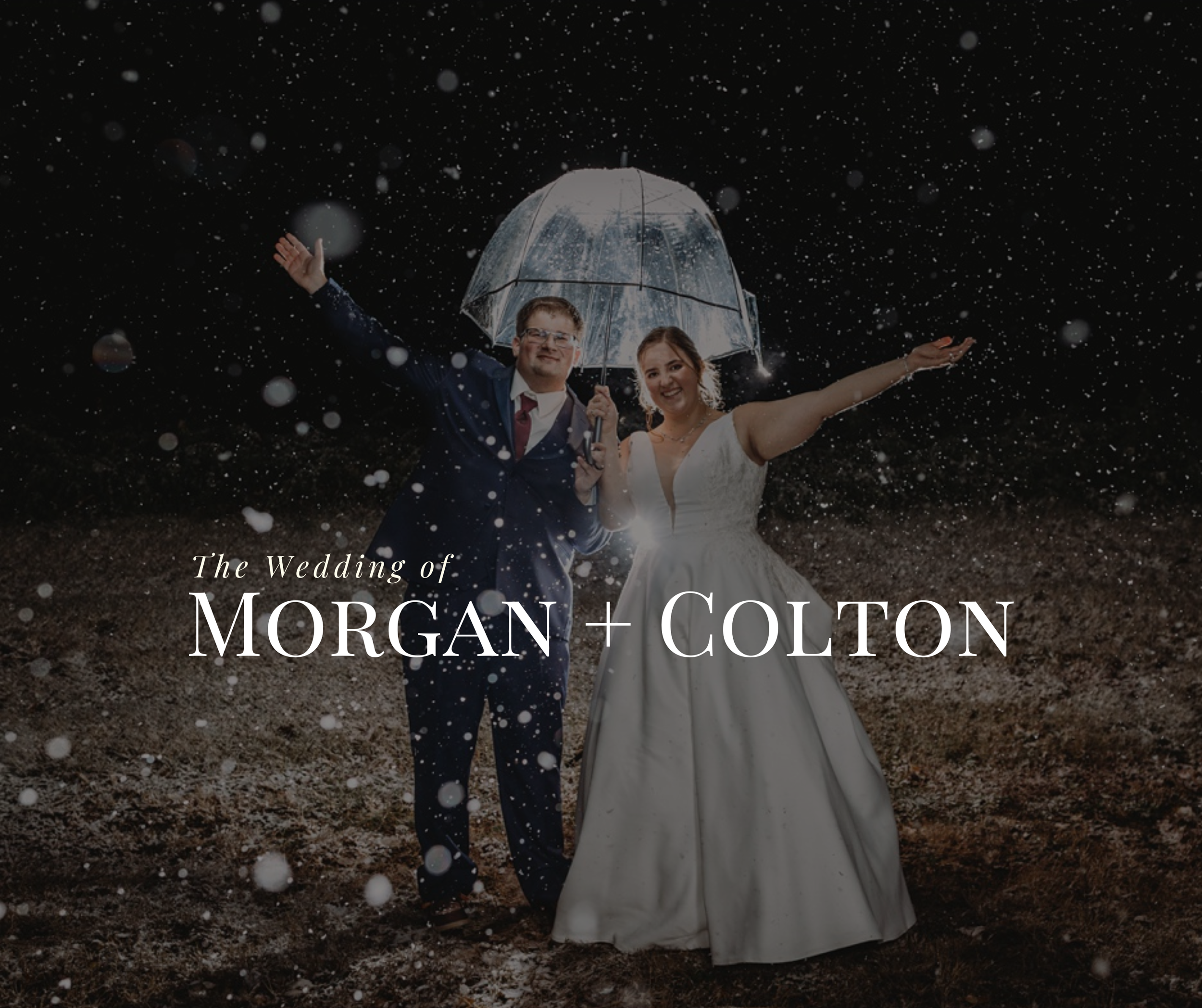 Morgan &amp; Colton | A Church Ceremony and Snow-Kissed Reception