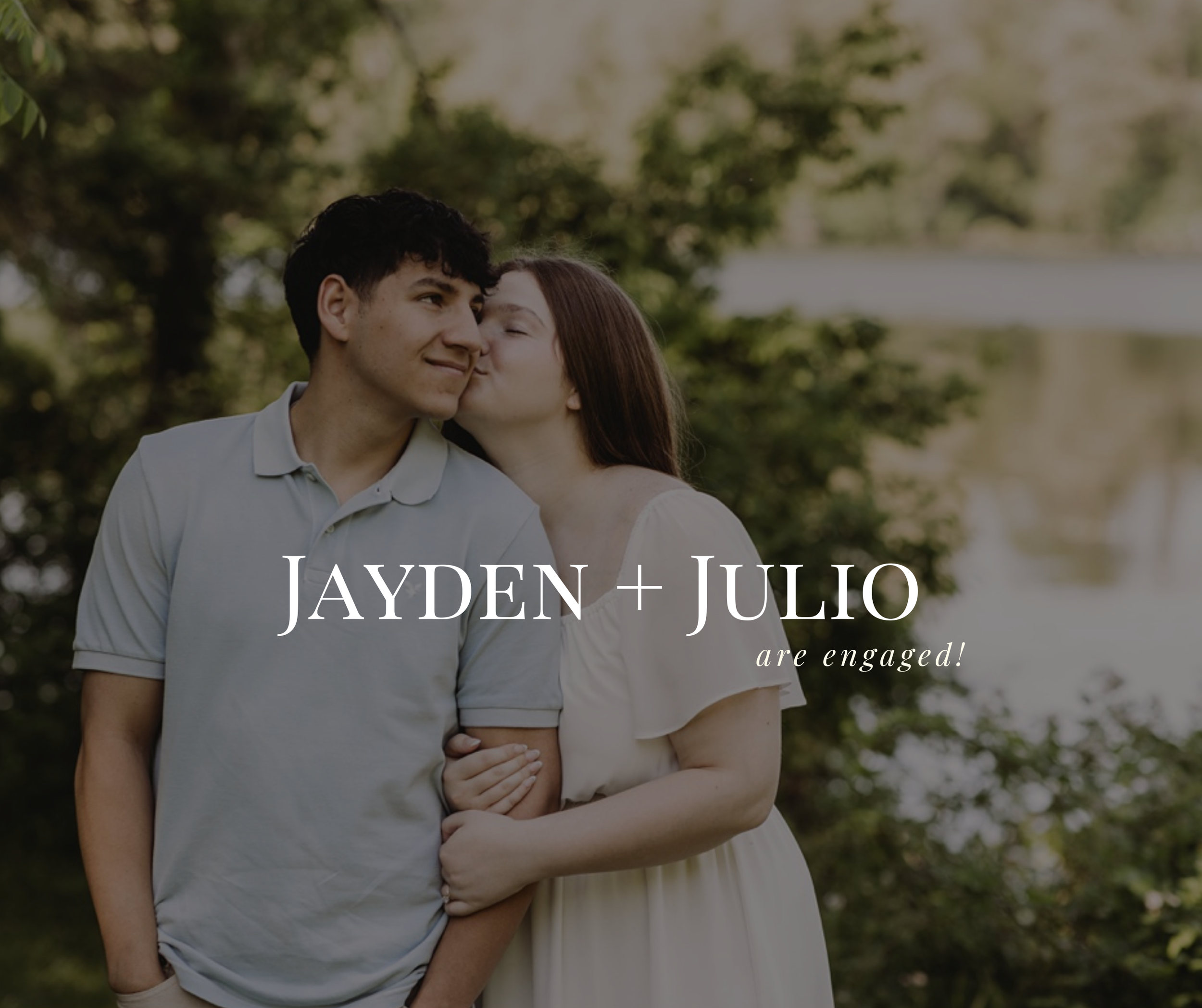 Jayden + Julio | Easygoing Engagement Photos at Rockwood