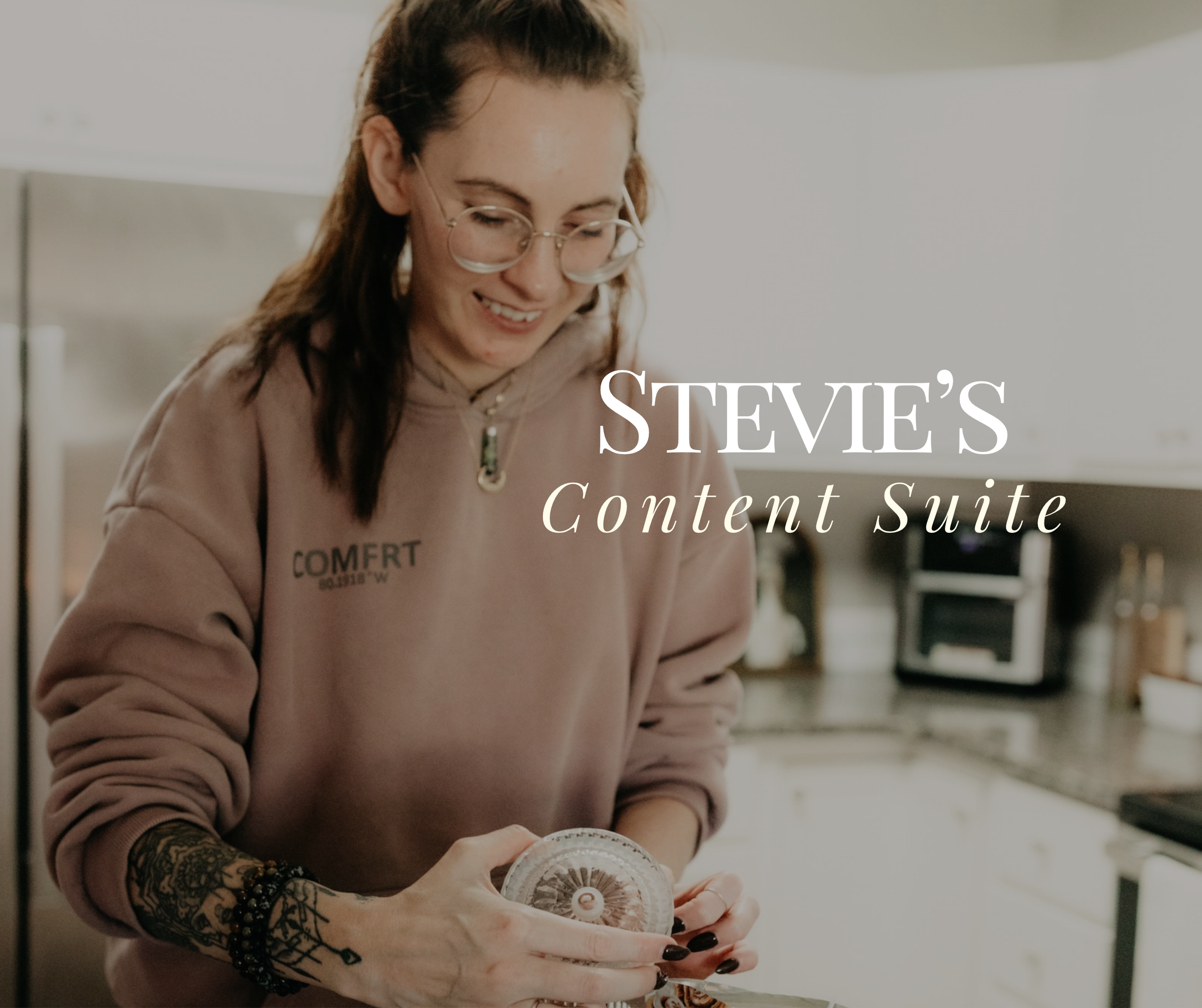 Stevie | At-Home Lifestyle Content Session for Moonlight Beauty