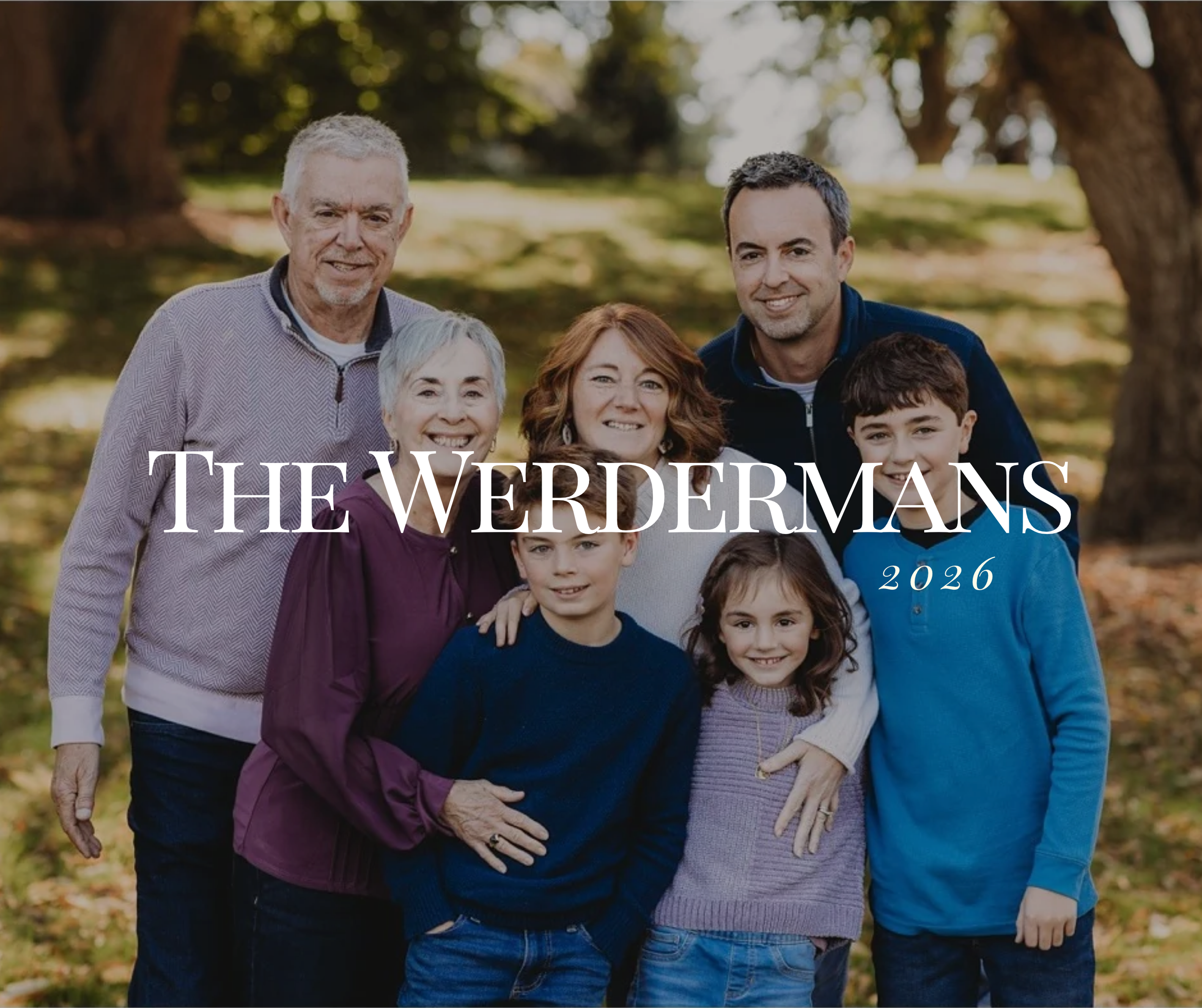 The Werderman Family | Extended Family Photos at Bickelhaupt Arboretum