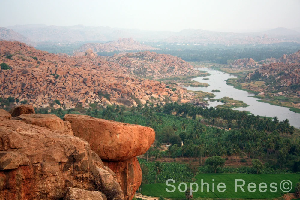 At the top 1, Hampi, 2013
