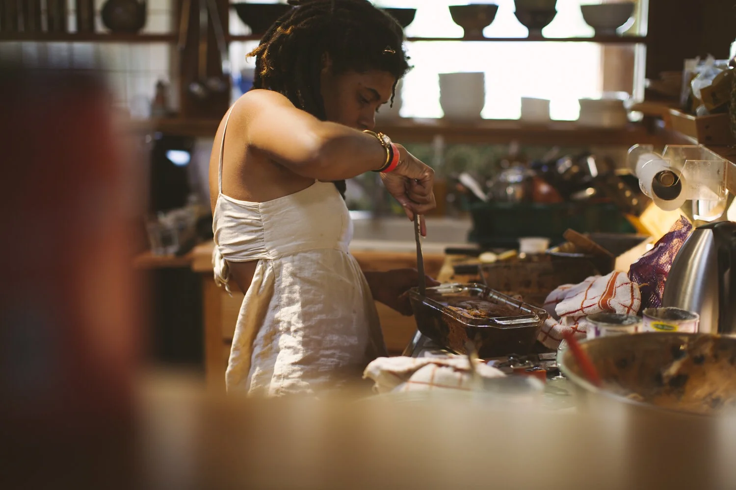 Chef Imani came and showed the fuck out in the kitchen!