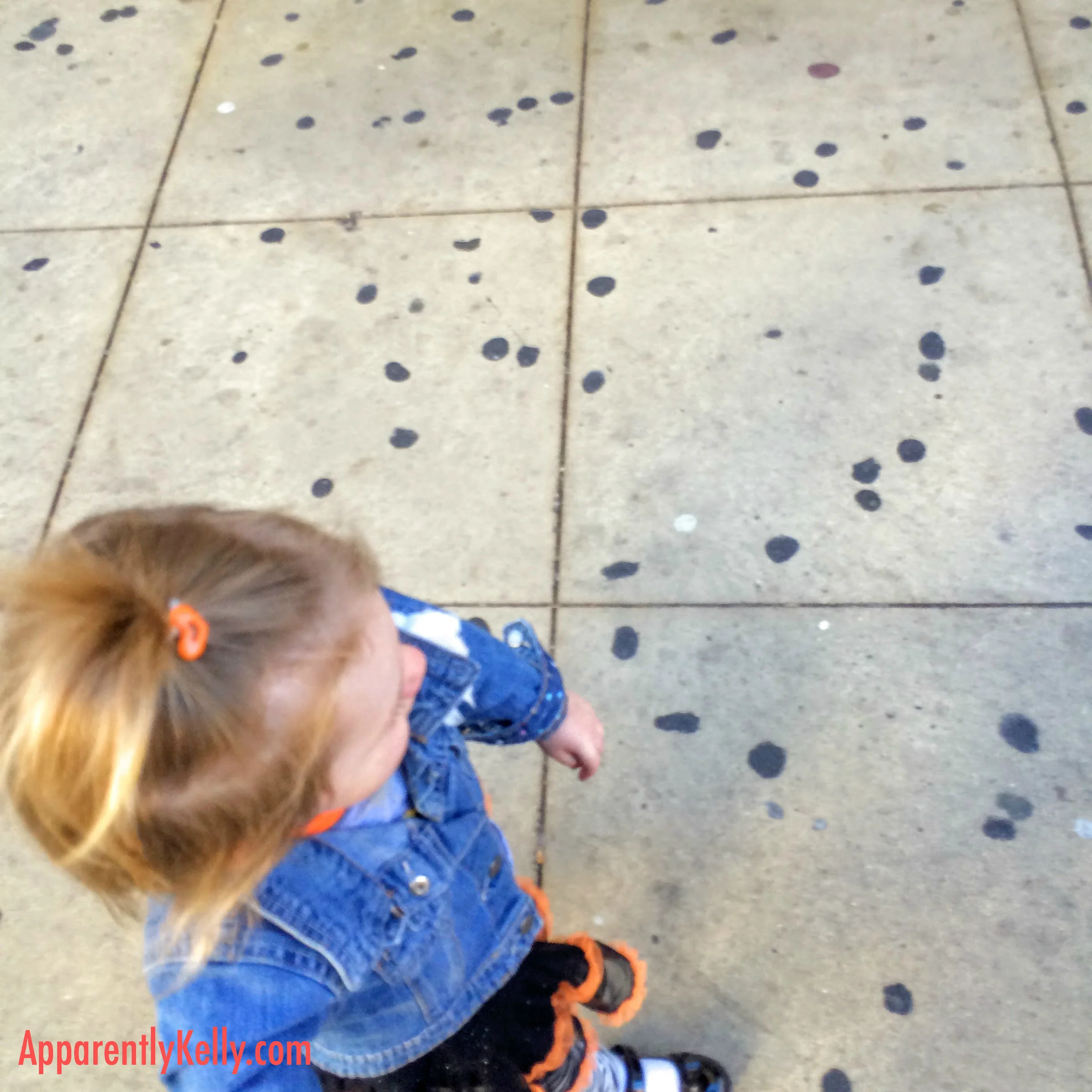 Polka Dot Sidewalk & South Side Castles