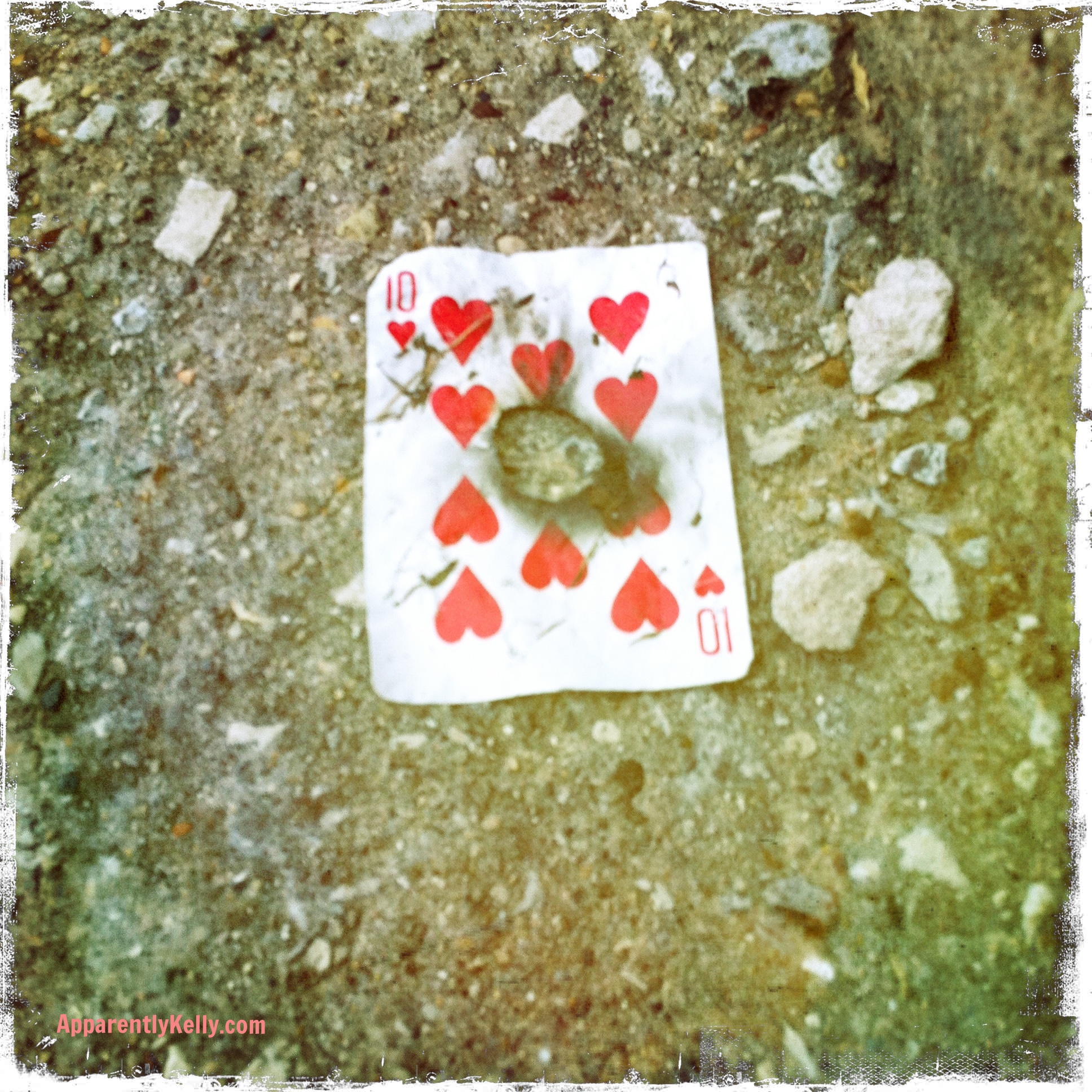  Found this on the Lakeshore path along Lake Michigan in Chicago. &nbsp;I dunno. . . just strange and interesting. . . did it come from target practice? &nbsp;A hunter across the lake? &nbsp;A cigar burn? &nbsp;Can only guess. &nbsp; 