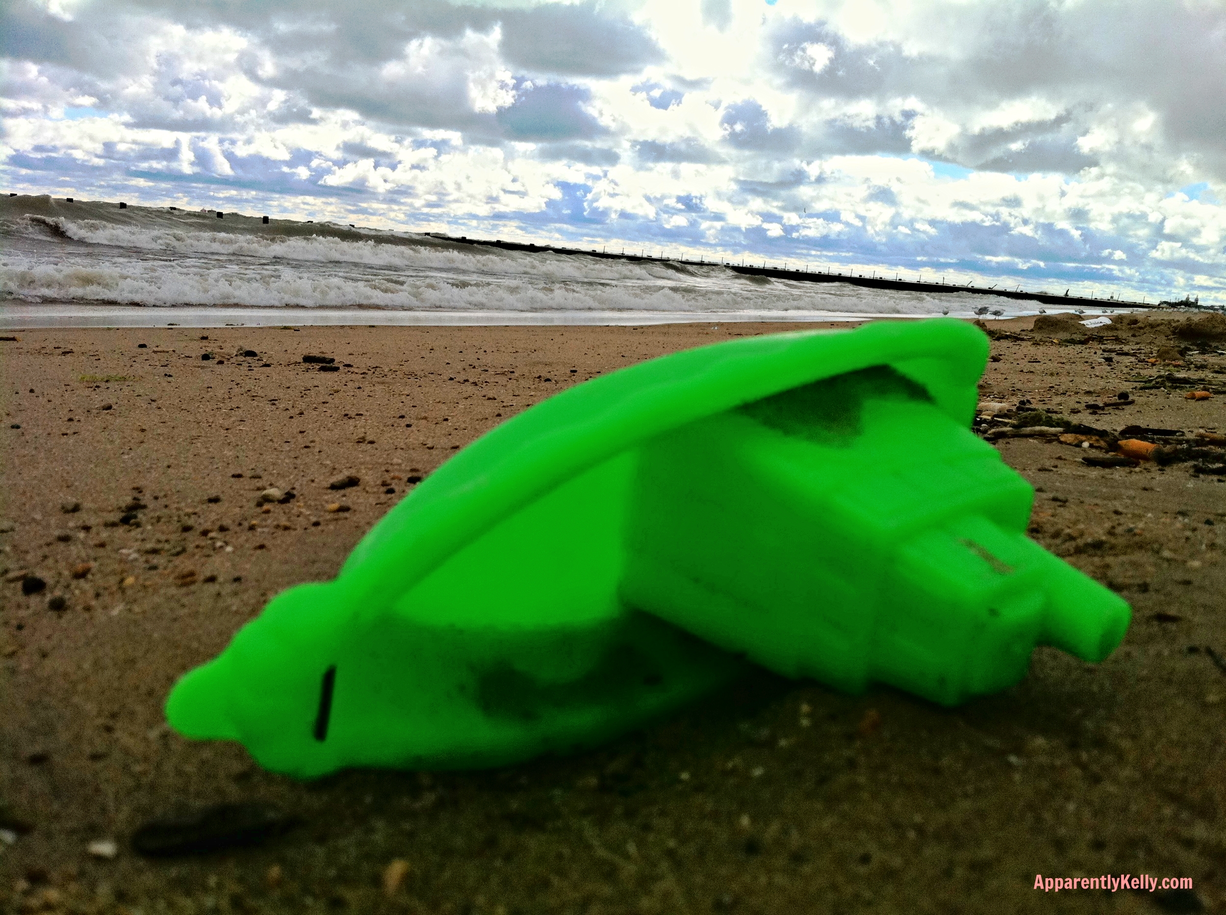 Tiny Shipwreck, Stormy Sky