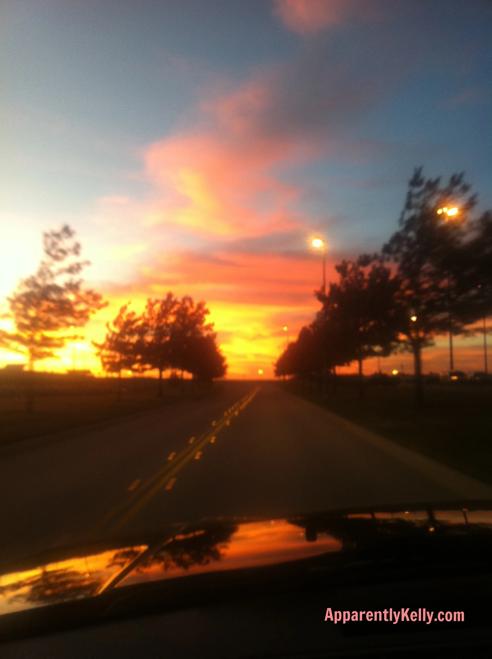 Sometimes even a Rental Car Return is Beautiful