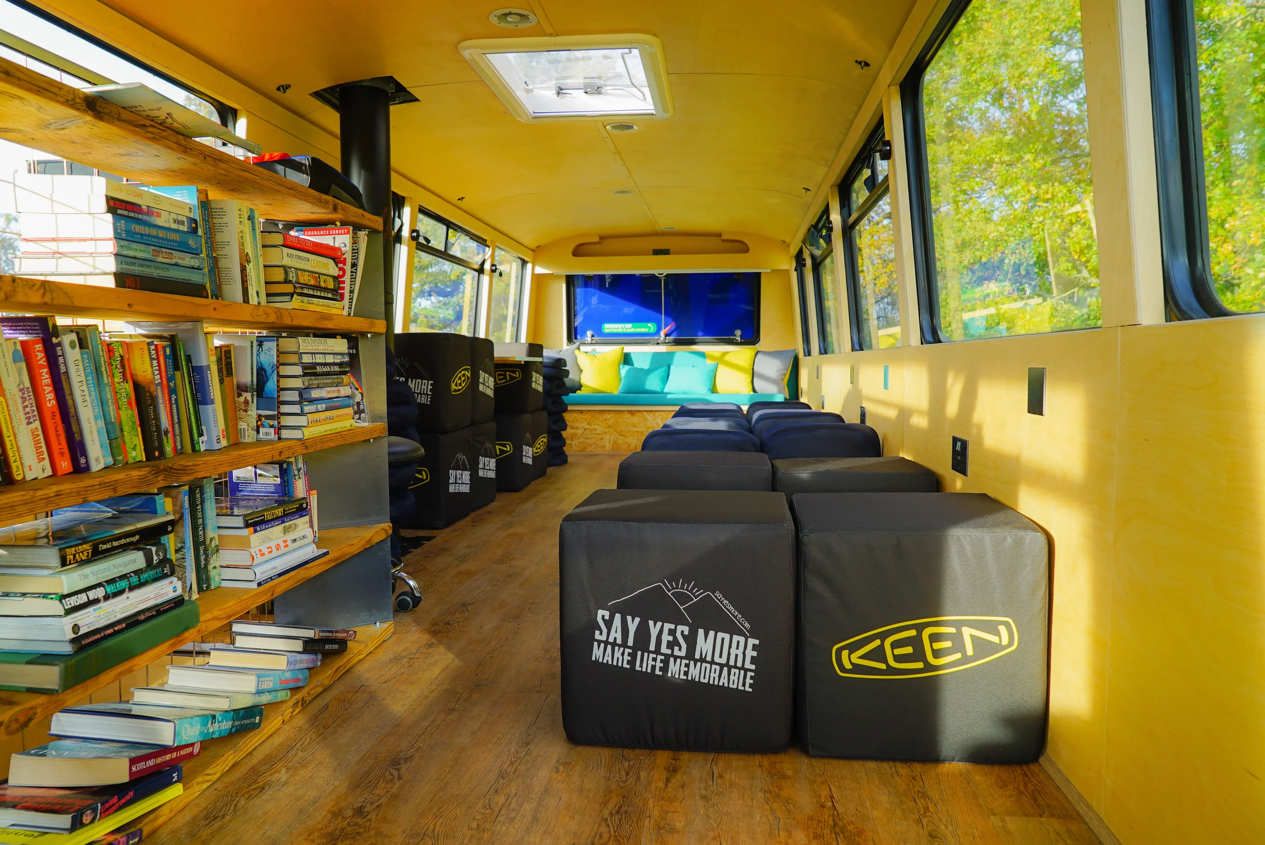 A Get Started weekend on the YesBus