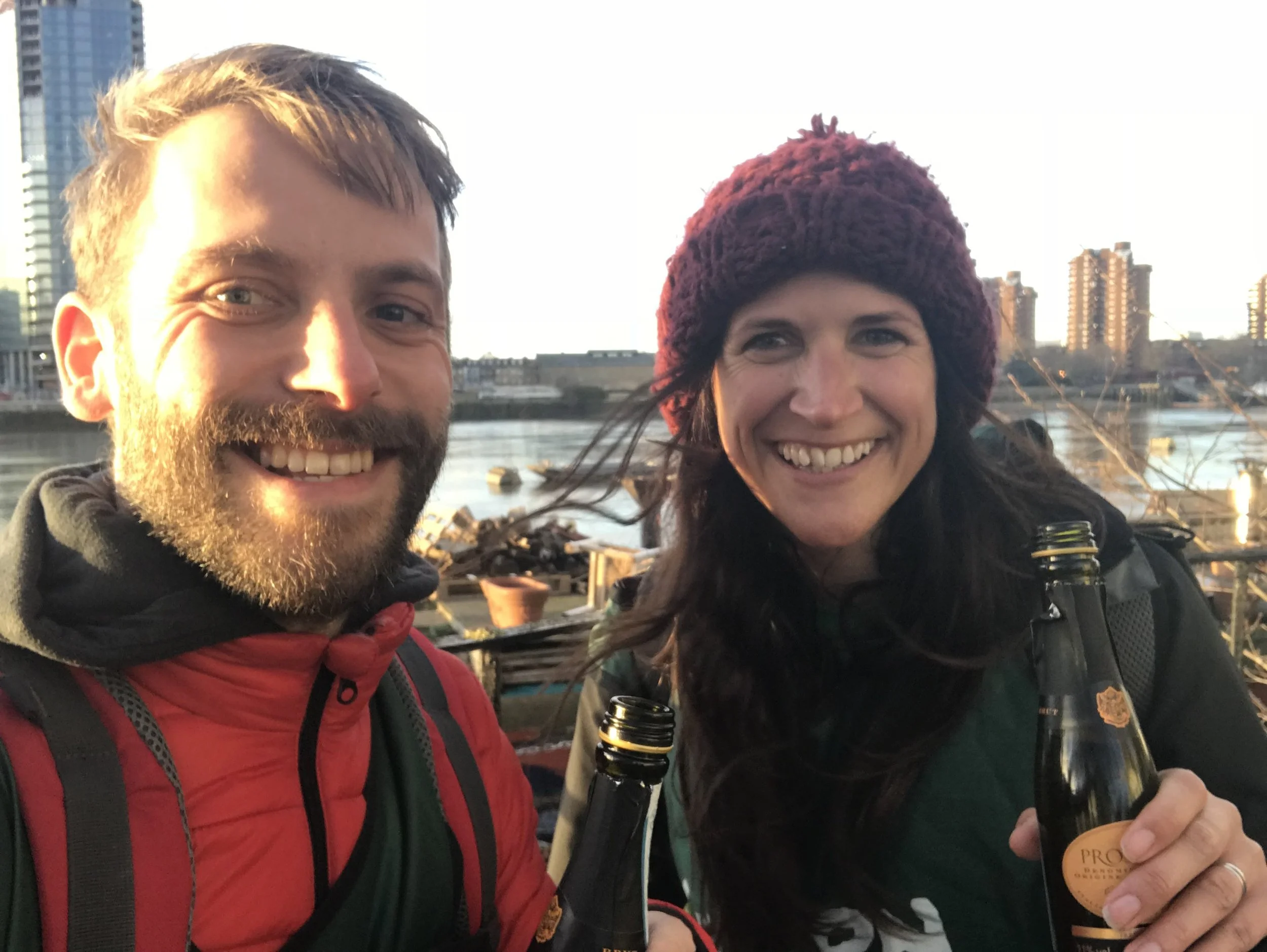 Walking in a winter wonderland: 30 mile trek to our work Christmas party