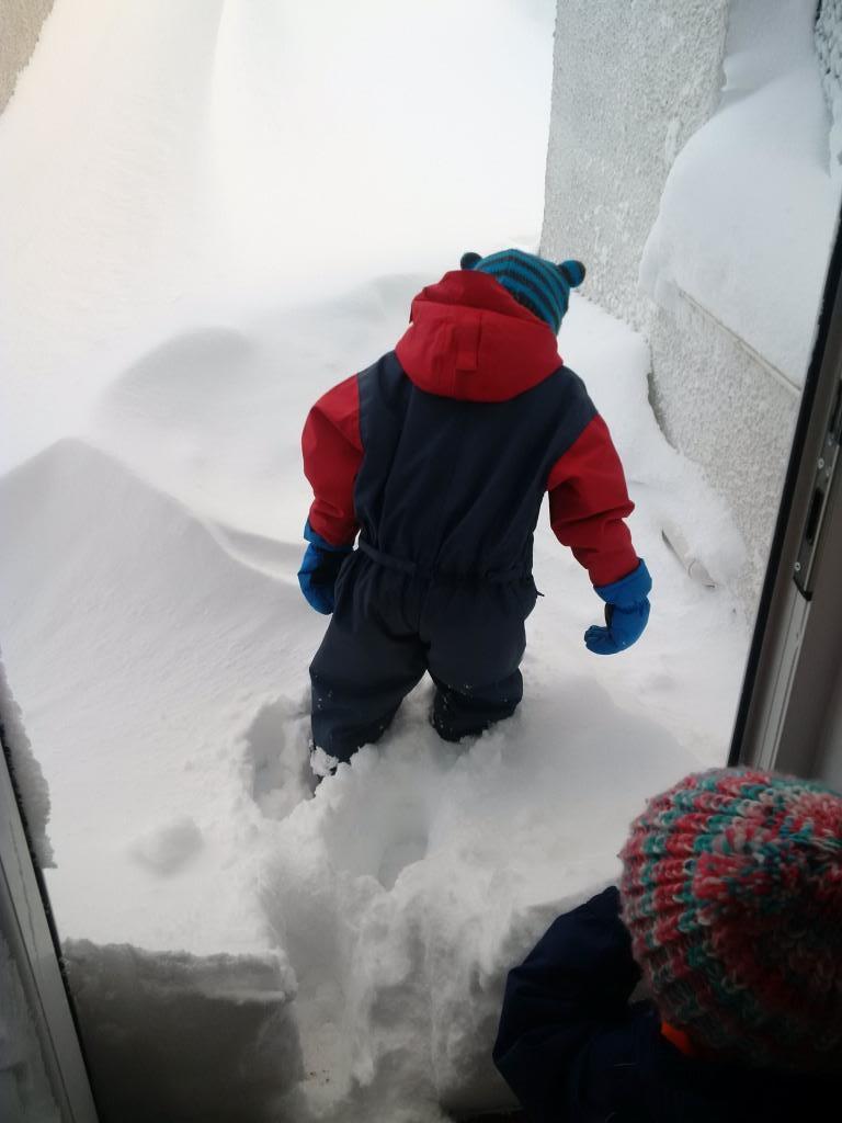 Just getting out of the door proved tricky enough!