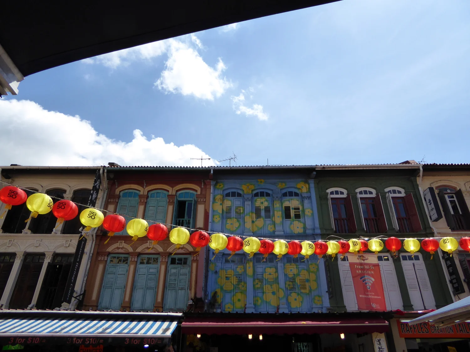 Singapore's China Town neighborhood